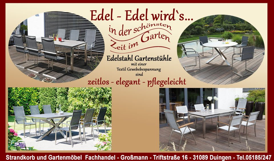 Edelstahl Gartenmöbel_Edelstahl Teak Gartenmöbel_ Edelstahl Terassenmöbel_ Edelstahl Klappsessel_ Edelstahl Gartenmöbel Freischwinger_  Sonnenpartner Edelstahl Gartenmöbel_ Edelstahl Gartenmöbel kaufen-gartenstuhl edelstahl verstellbar