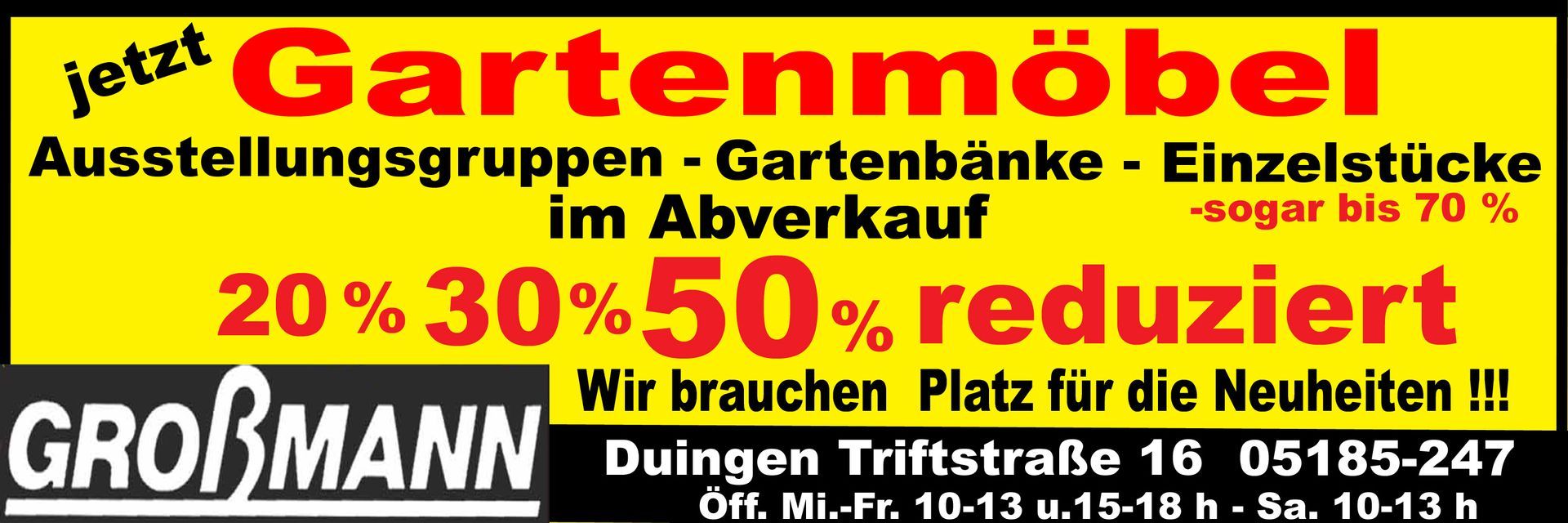 Gartenmöbel-Angebote-Ausstellungsgruppen- Gartenbänke- Einzelstücke 20-30-50% reduziert. Gartenmöbel-Angebote-Ausstellungsgruppen- Gartenbänke- Einzelstücke 20-30-50% reduziert.