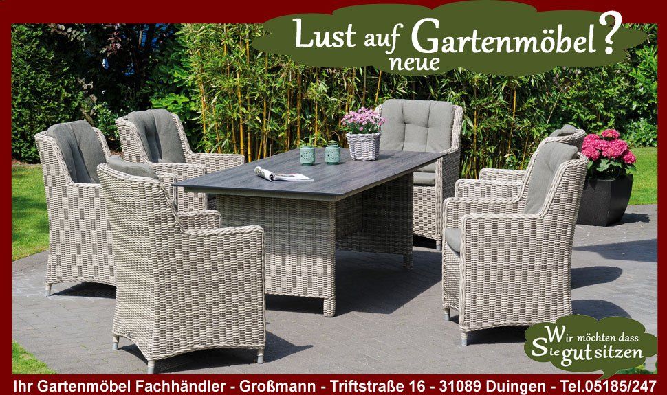 Geflecht Gartenmöbel aus Polyrattan wie Gartensessel Ikarus_ Solares_ Helius_ Solana_ Avatar_Cayman_ Para der Handelsmarke Sonnenpartner De Vries Inko Alexander RoseSiena Garten Sunny Smart kaufen