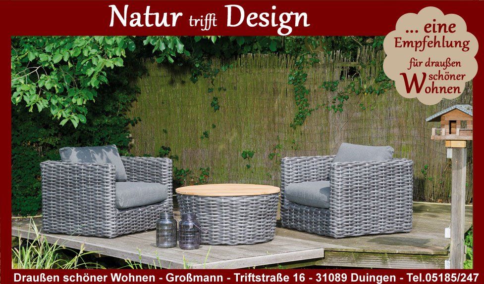 Sands- Gartenmöbel Outdoor Lounge, Gartenlounge Sands Sonnenpartner