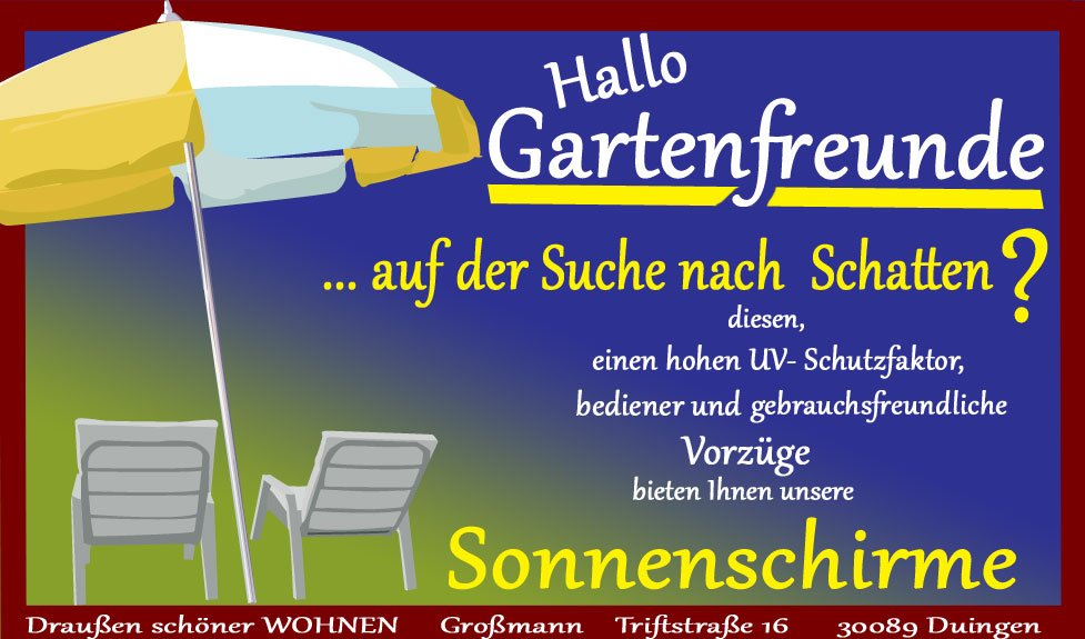 Sonnenschirme und der Sonnenschirm Expert mit Kurbel vom Gartenmöbel Sonnenschirm Hersteller Doppler sind echte Schattenmacher