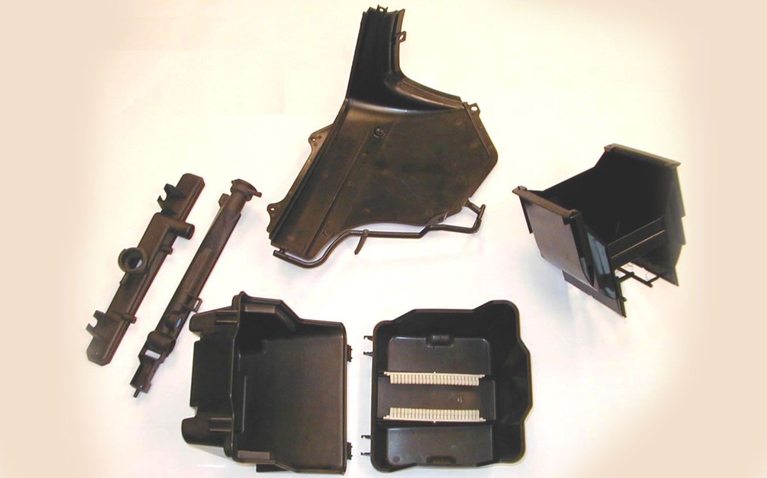 multiple injection mold pieces