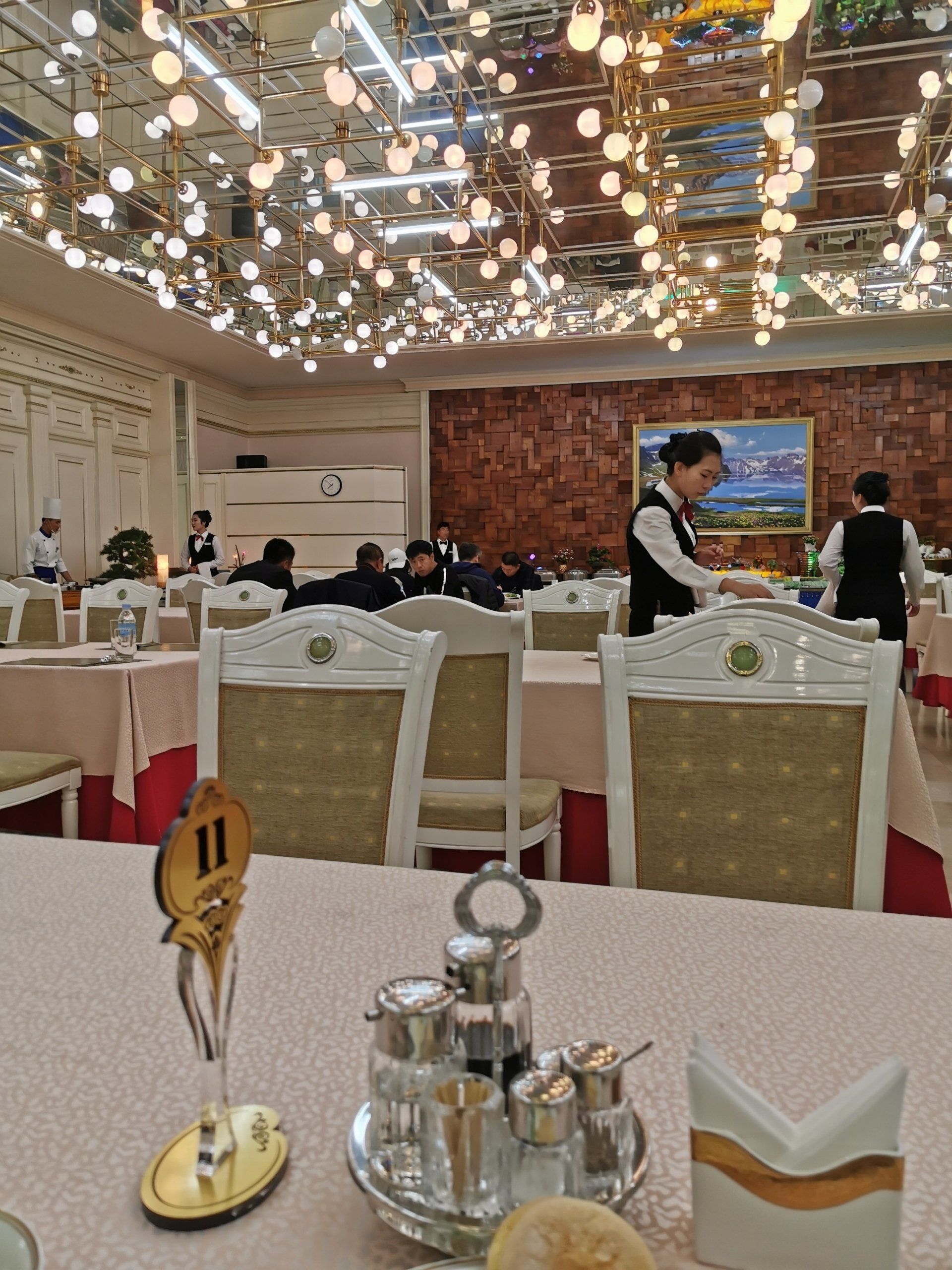 Frühstückssaal, Koryo Hotel, Nordkorea