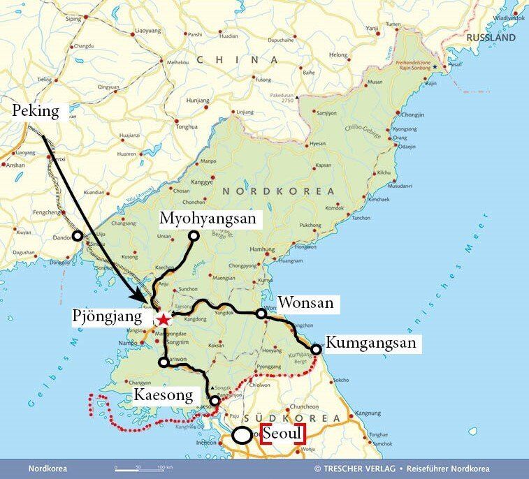 Reiseroute: Impressionen Nordkorea