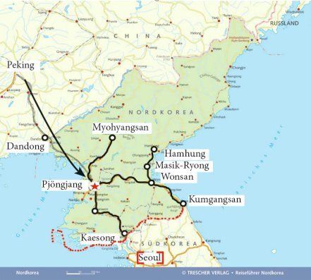 Reiseroute: Impressionen Nordkorea
