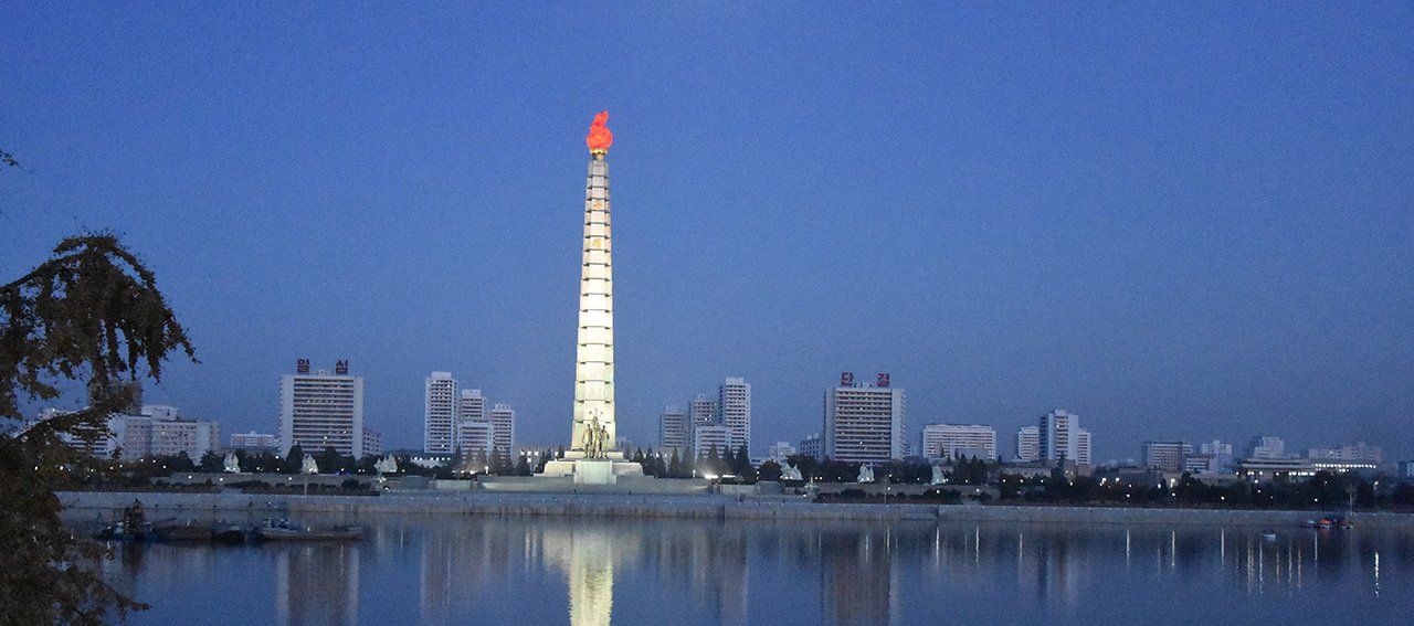 Juche-Turm, Pjöngjang, Nordkorea