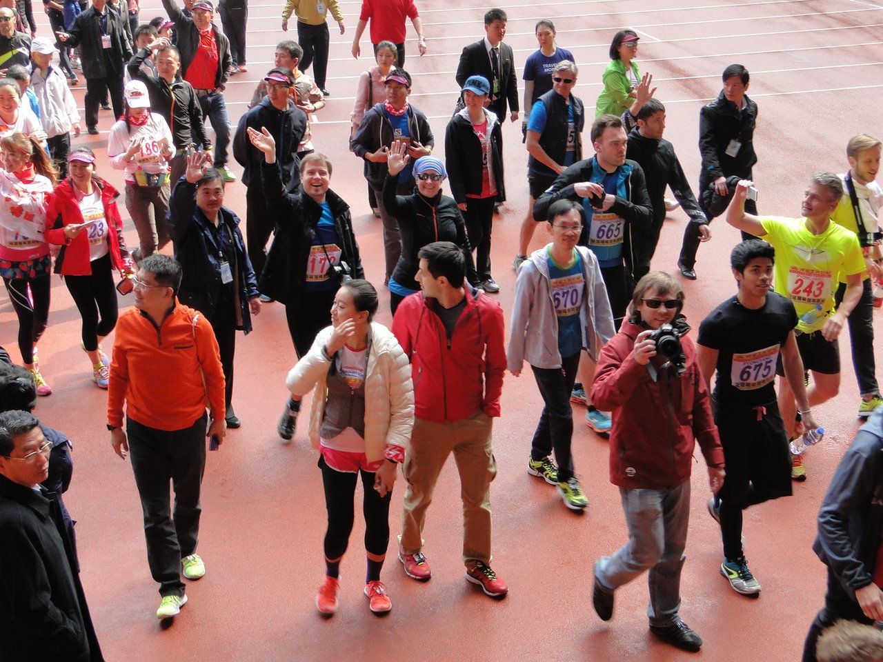 Pyongyang-Marathon, Pjöngjang, Nordkorea