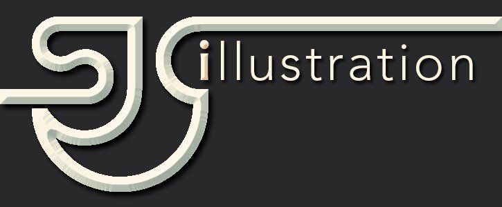 Click on logo | Go to homepage Logo, Stuart Jackson-Carter Illustration