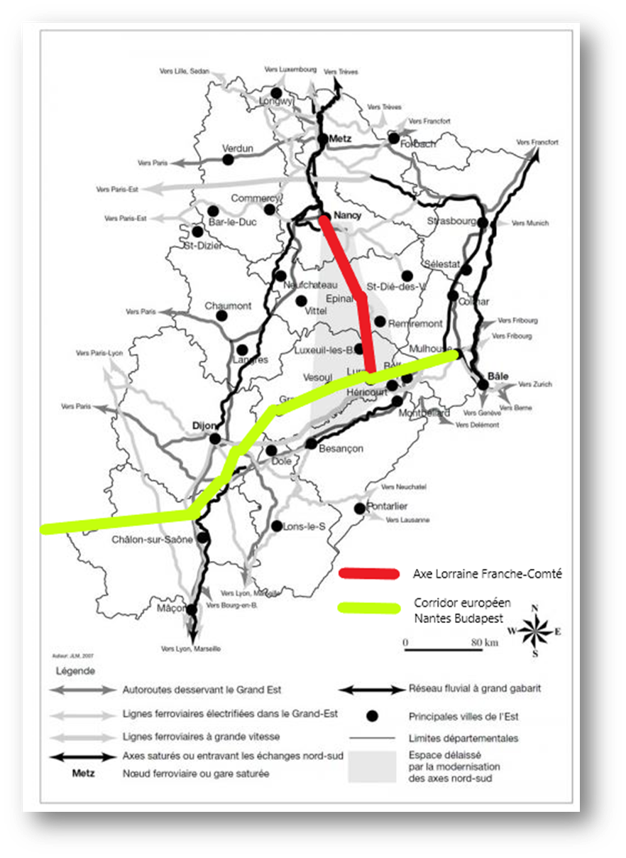 Projet Rhin Rhône Sillon Lorrain