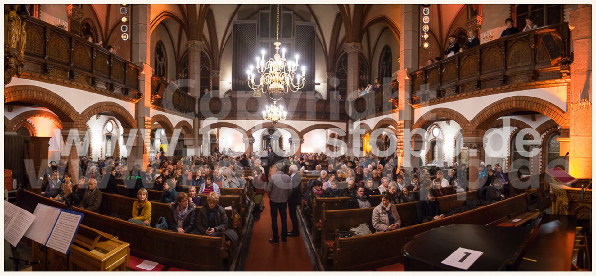 Veranstaltung in der Nikolaikirche Aue