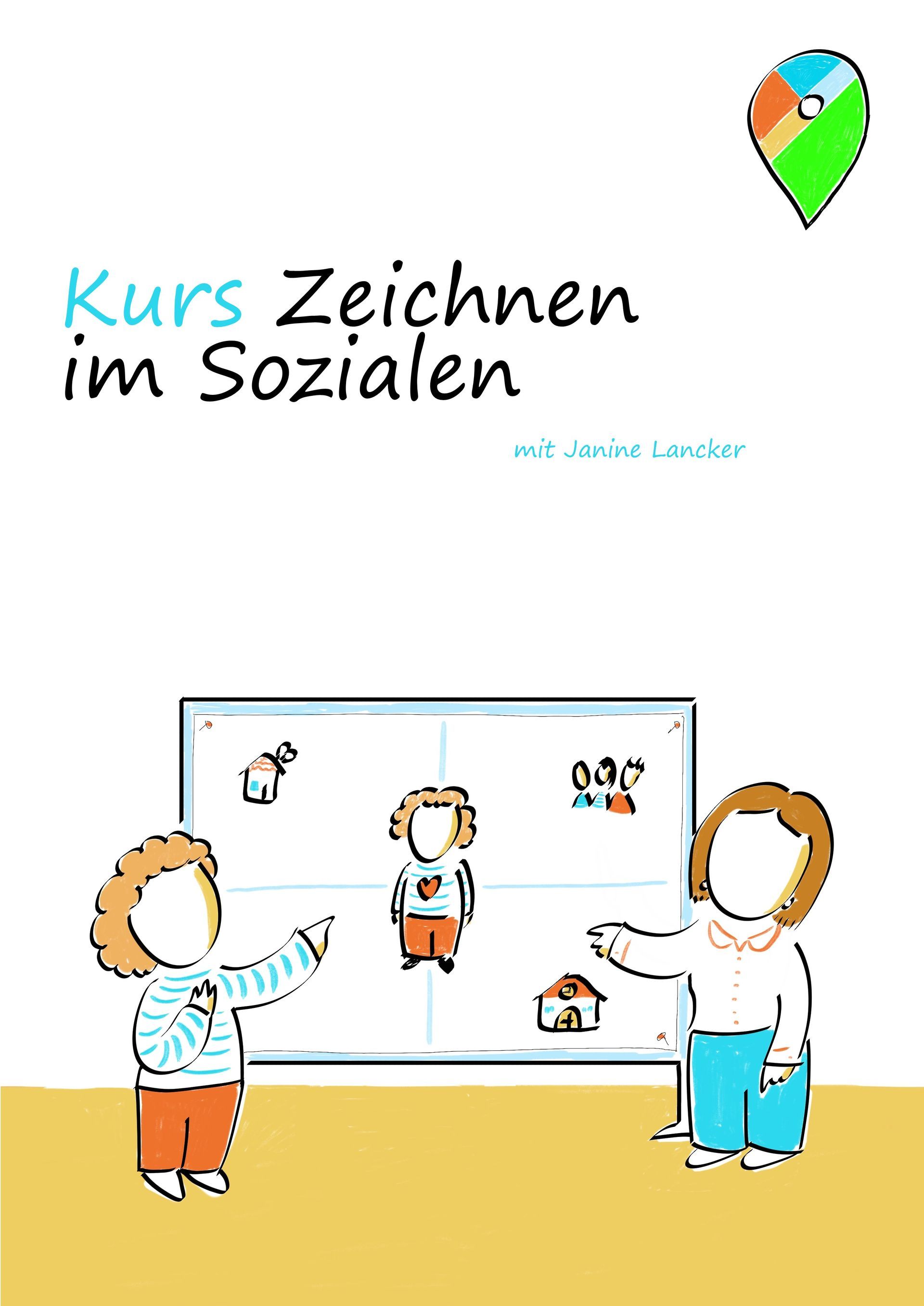 Kurs Zeichnen im Sozialen Leichte Sprache Inklusion