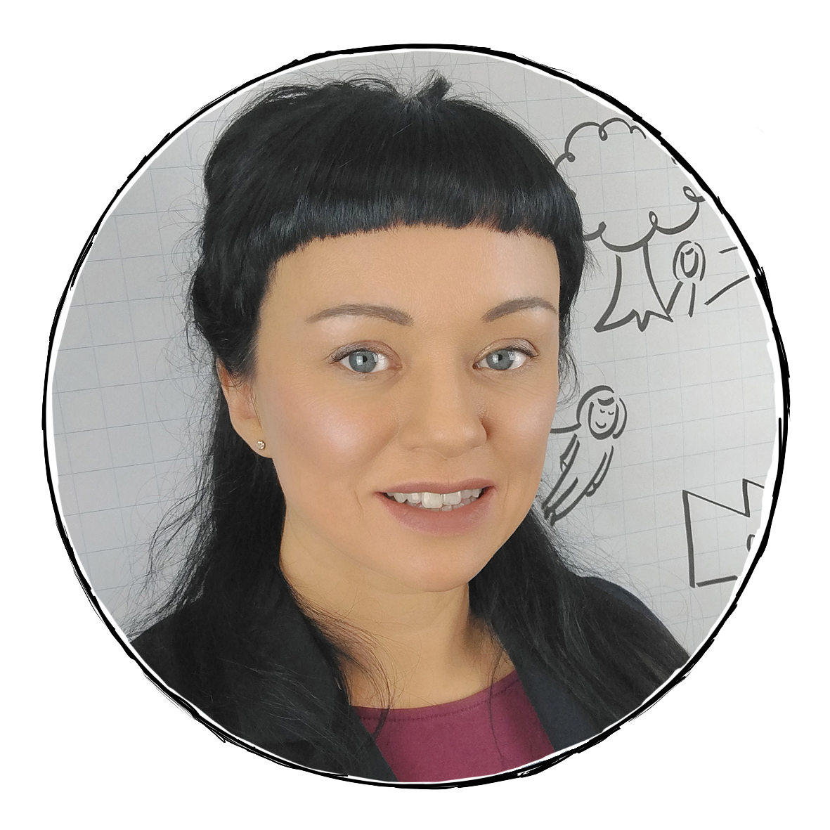 Janine Lancker Zitat Handzeichnungen