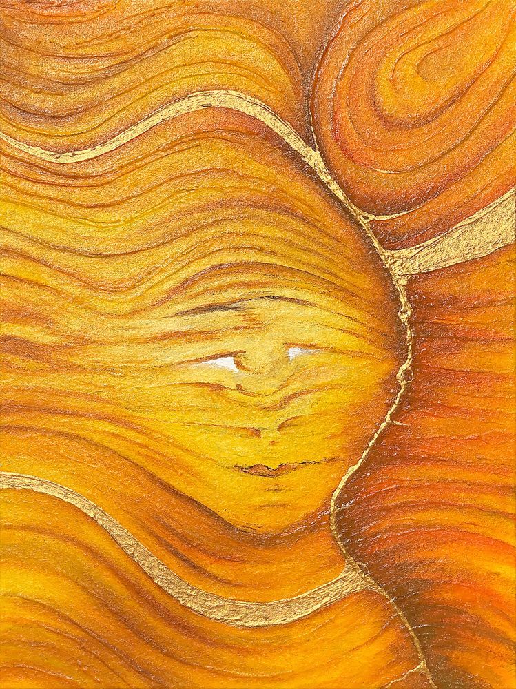 Goldene Frau