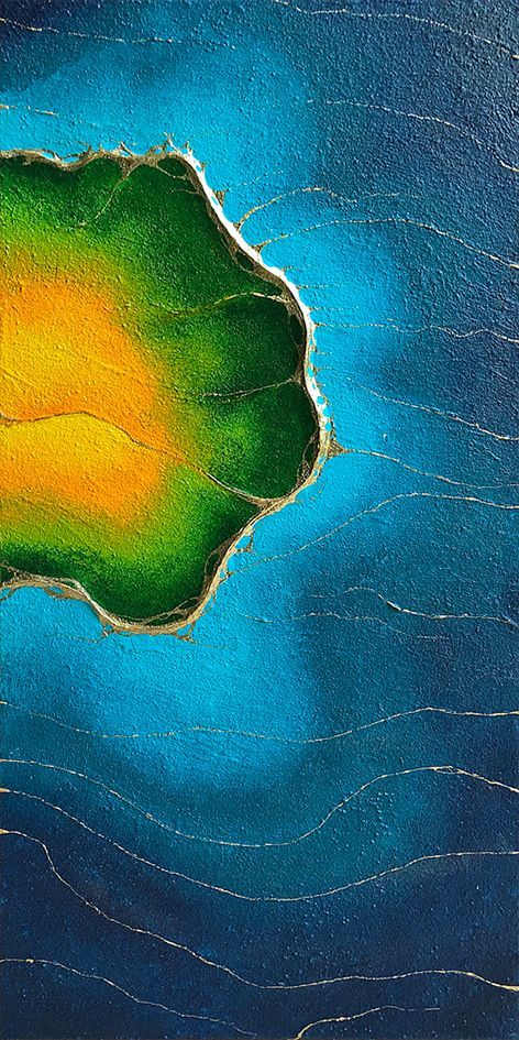 Neue Insel – Seerosenblatt Neue Insel – Seerosenblatt