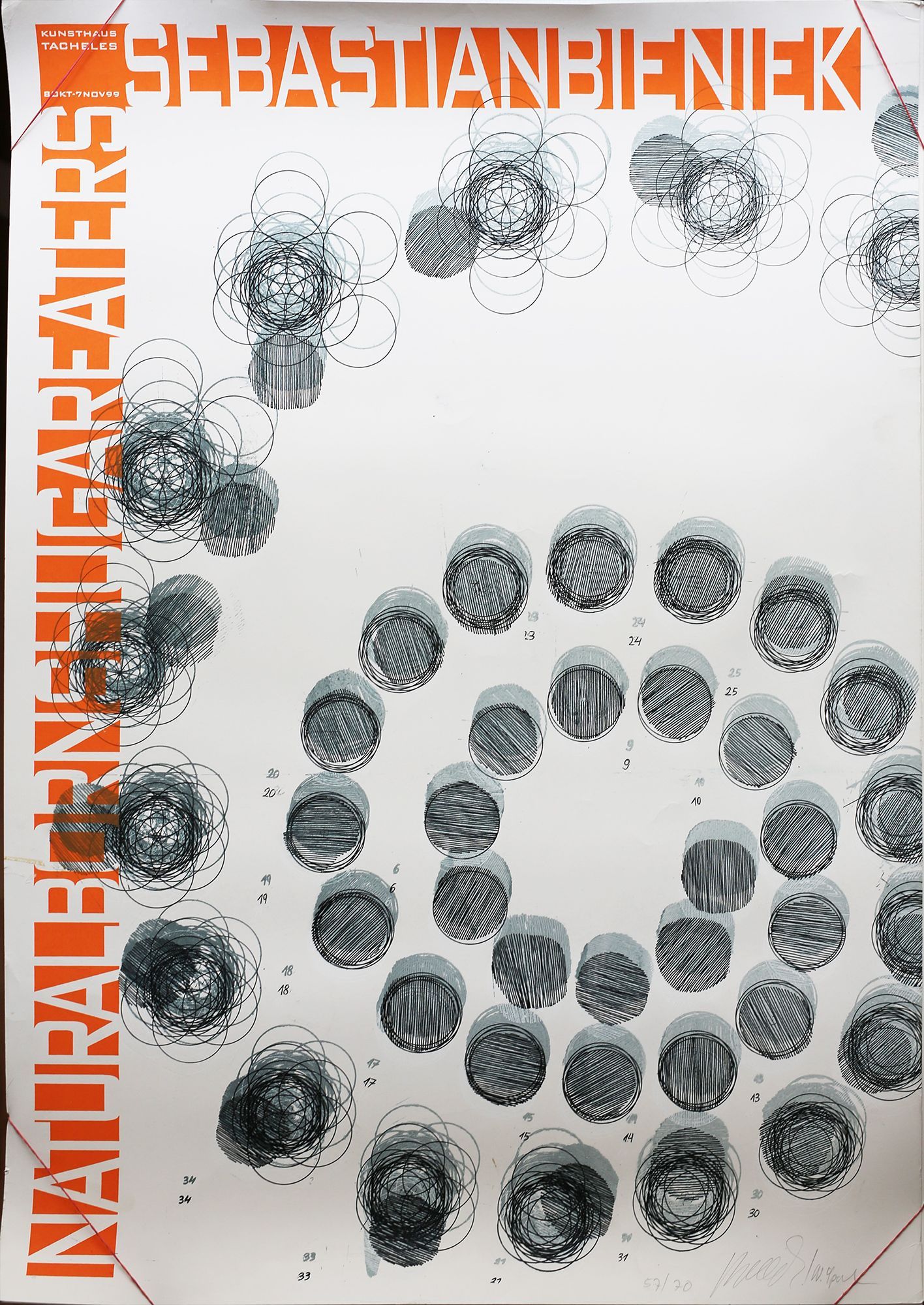 Sebastian Bieniek, Kunsthaus Tacheles, Poster, Die Zeichnung die sich dreht. The turning around drawing. Natural Sugareaters. Sebastian Bieniek, Kunsthaus Tacheles, Poster, Die Zeichnung die sich dreht. The turning around drawing. Natural Sugareaters.