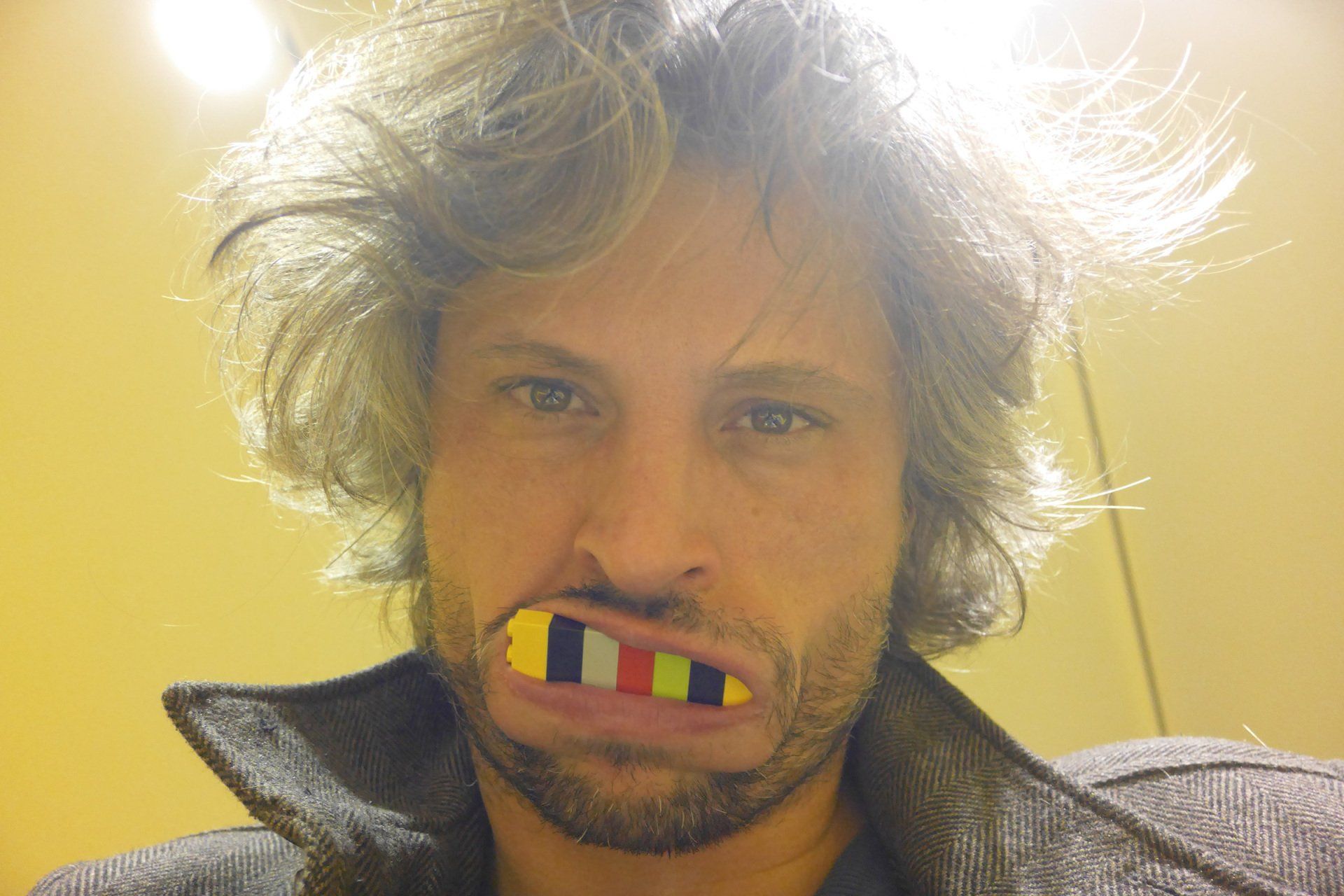 Sebastian Bieniek, self-portrait, 2015. Sebastian Bieniek, self-portrait, 2015.