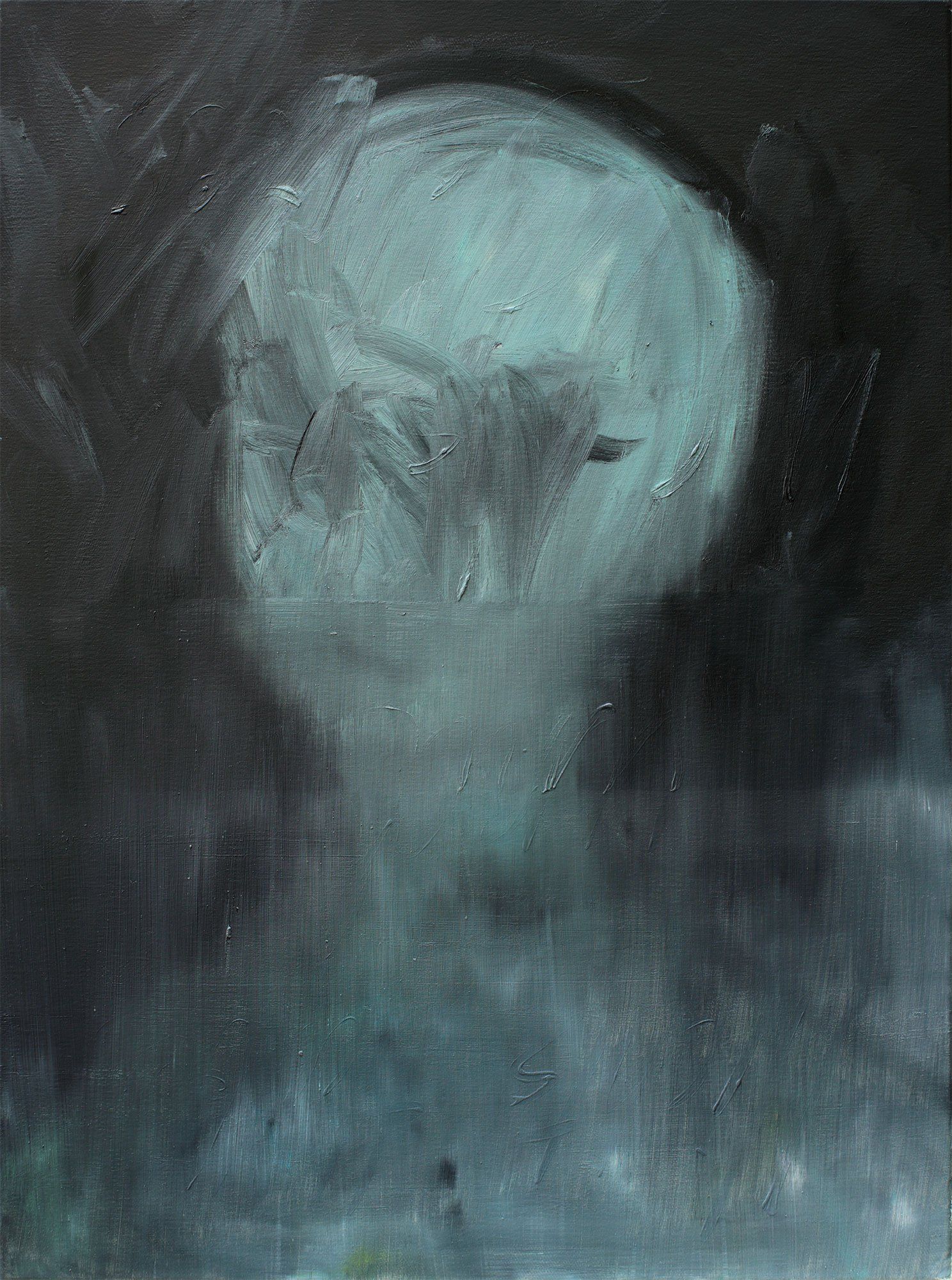 „Face 80x60 No. 8“ by Sebastian Bieniek (B1EN1EK), 2014. Oil on canvas, 80 cm. x 60 cm. Painting from the oeuvre of BieniekFace (Bieniek-Face) by the artist.