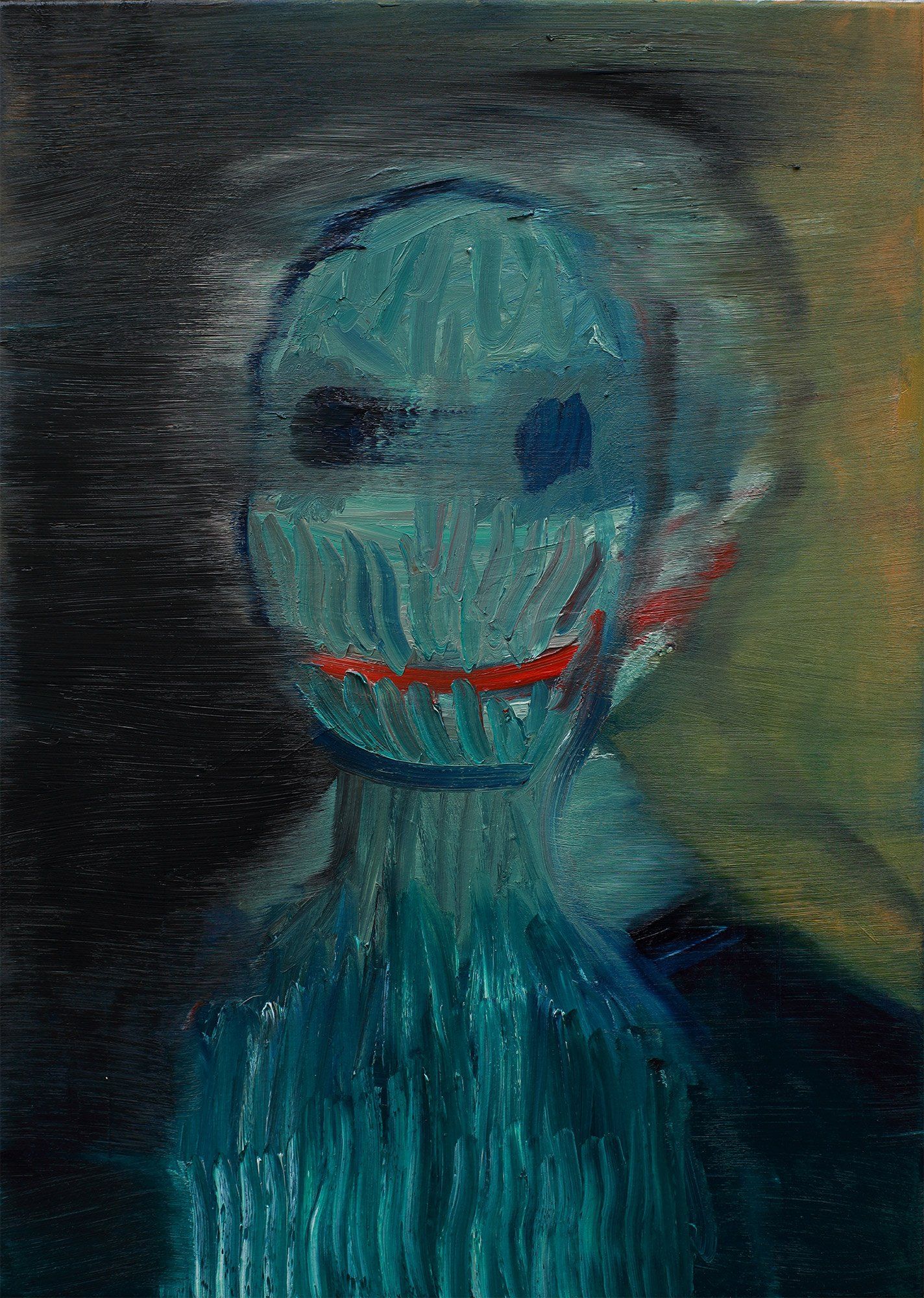 „Duplicato No. 12“ by Sebastian Bieniek (B1EN1EK), 2015. Oil on canvas, 70 cm. x 50 cm. Painting from the oeuvre of BieniekFace (Bieniek-Face) by the artist, part of „Duplicato“ series. „Duplicato No. 12“ by Sebastian Bieniek (B1EN1EK), 2015. Oil on canvas, 70 cm. x 50 cm. Painting from the oeuvre of BieniekFace (Bieniek-Face) by the artist, part of „Duplicato“ series.