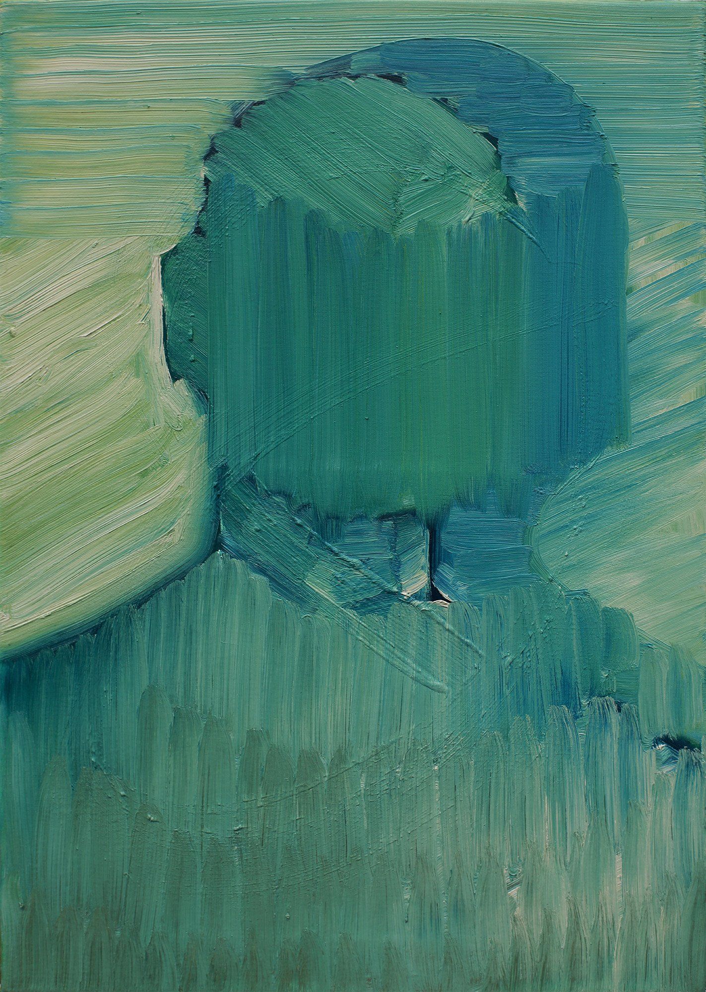 „Duplicato No. 13“ by Sebastian Bieniek (B1EN1EK), 2015. Oil on canvas, 70 cm. x 50 cm. Painting from the oeuvre of BieniekFace (Bieniek-Face) by the artist, part of „Duplicato“ series. „Duplicato No. 13“ by Sebastian Bieniek (B1EN1EK), 2015. Oil on canvas, 70 cm. x 50 cm. Painting from the oeuvre of BieniekFace (Bieniek-Face) by the artist, part of „Duplicato“ series.