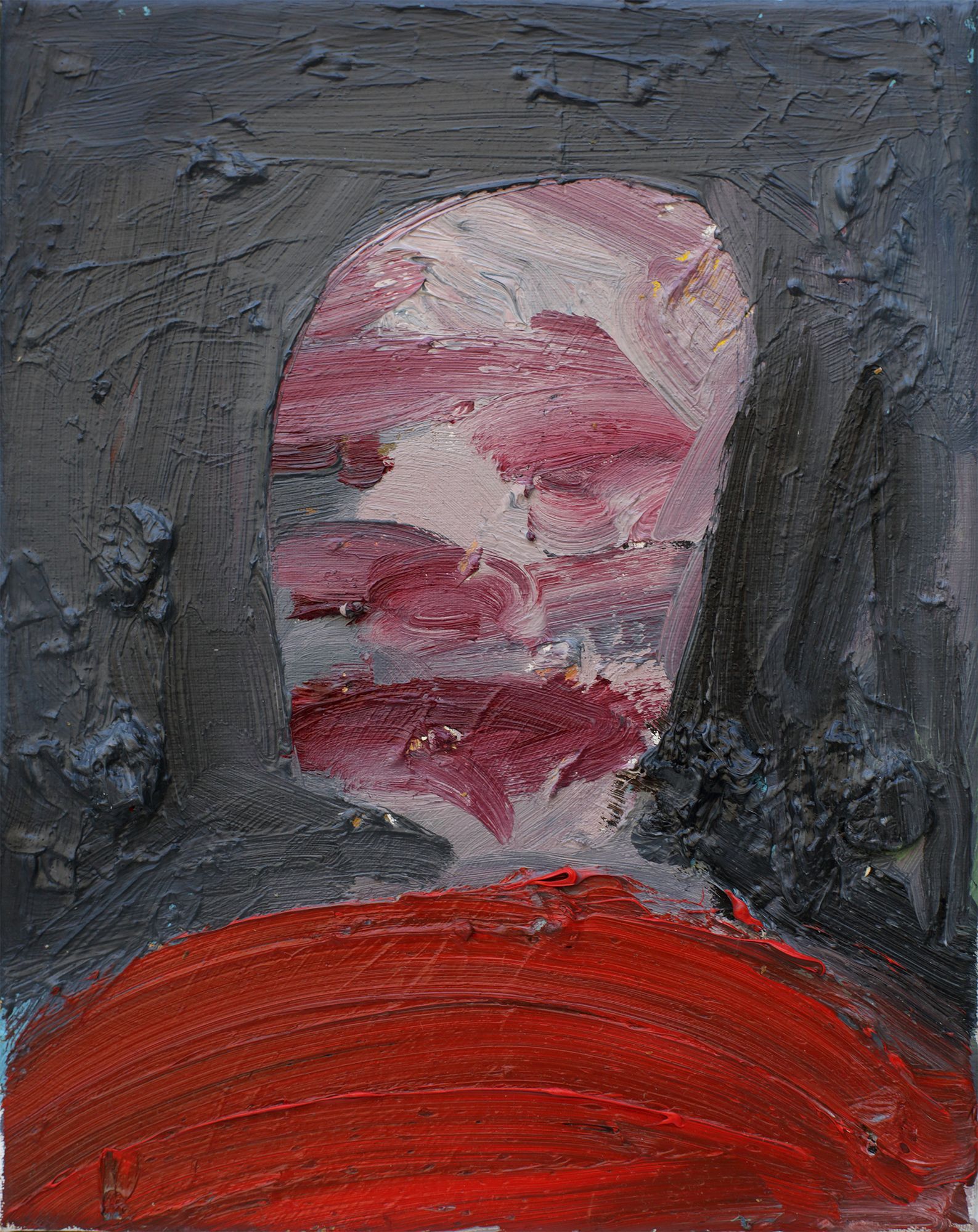 „Face no. 17“, by Sebastian Bieniek (B1EN1EK), 2018. Oil on canvas. 30 x 24 cm. From the „Face no. 17“, by Sebastian Bieniek (B1EN1EK), 2018. Oil on canvas. 30 x 24 cm. From the