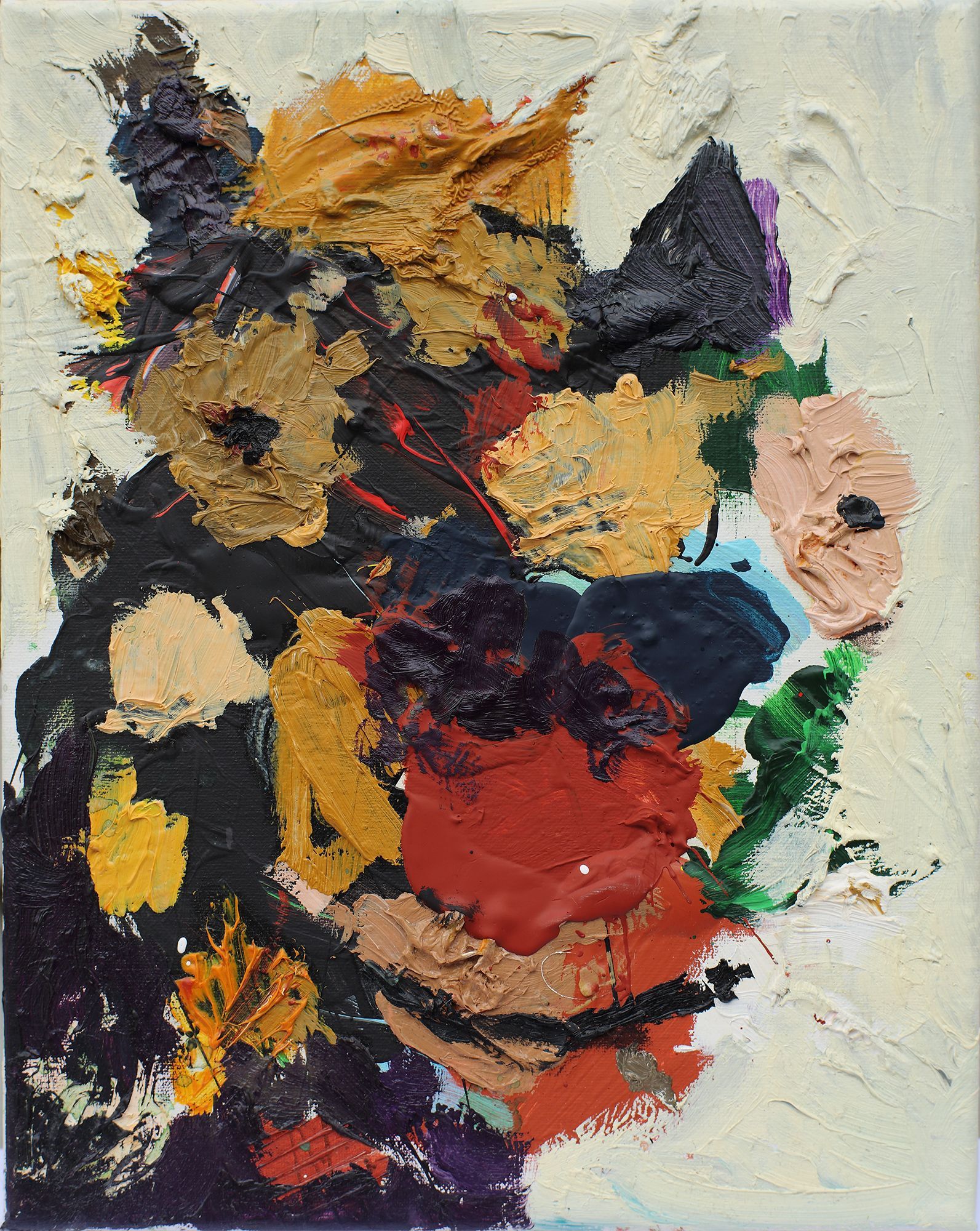 „Face no. 18“, by Sebastian Bieniek (B1EN1EK), 2018. Oil on canvas. 30 x 24 cm. From the „Face no. 18“, by Sebastian Bieniek (B1EN1EK), 2018. Oil on canvas. 30 x 24 cm. From the