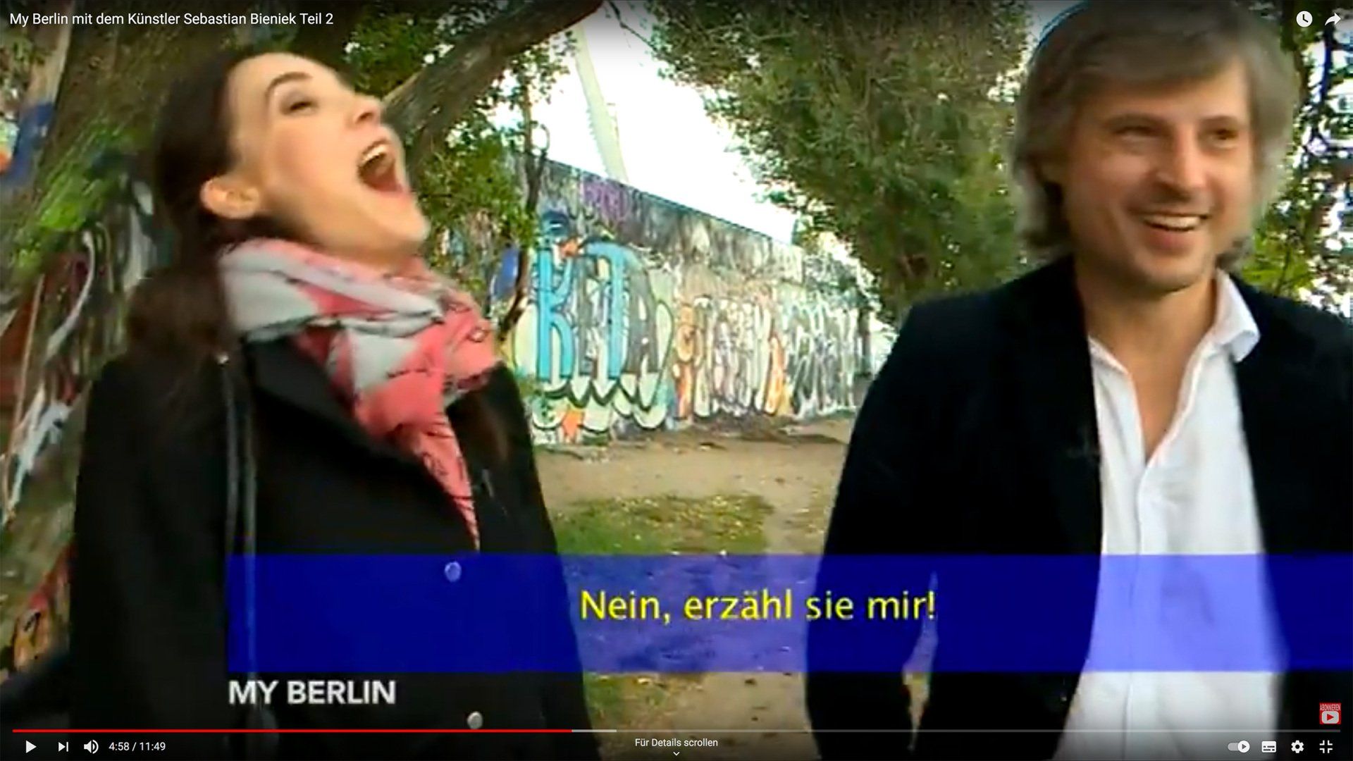 Part 1: tv Berlin documentation about Sebastian Bieniek (B1EN1EK), 2016 Part 1: tv Berlin documentation about Sebastian Bieniek (B1EN1EK), 2016