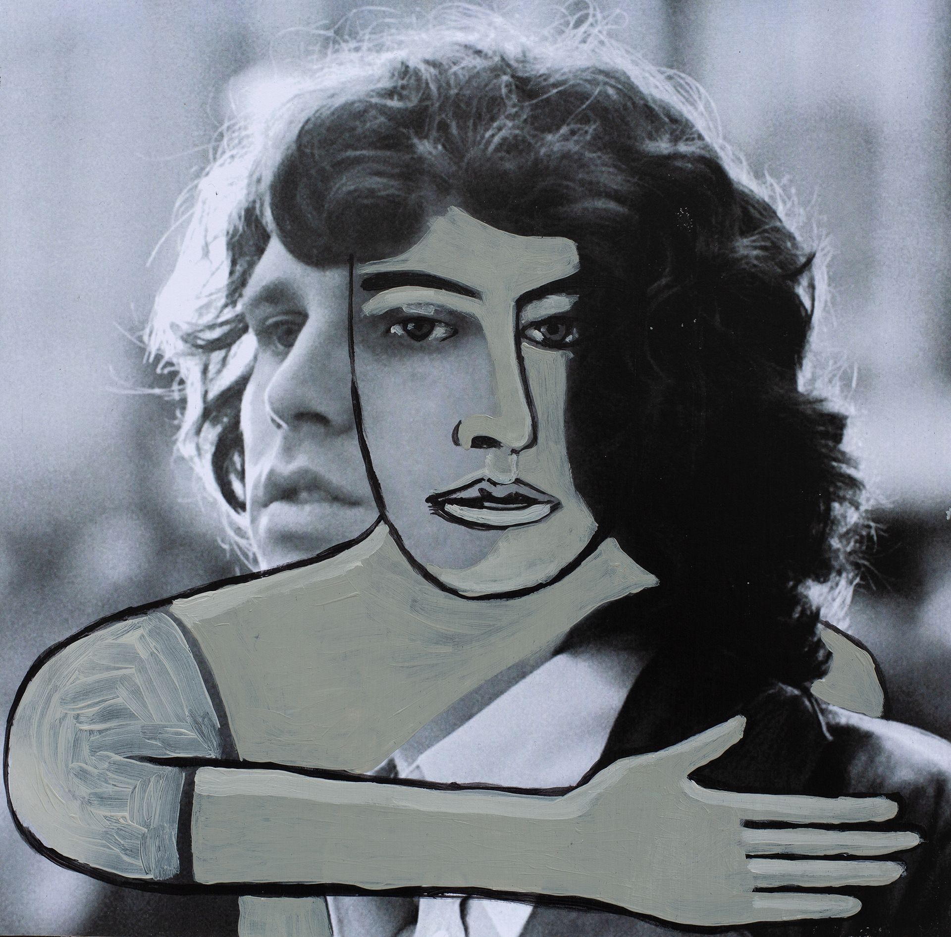 „Ghost Rider No. 44“ (Jim Morrison, singer of 58, 58 icons, art, artwork, 58 icons club, the 58 icons club, 58 ikonen club, club 58, 27 club, club 27, Kunst, artwork, Kunst, Künstler, artist, 58 painting, buy, auction, available, preis, prize, members, gallery, exhibition, book, ghost, angel, pleiadian king, ghost rider art,