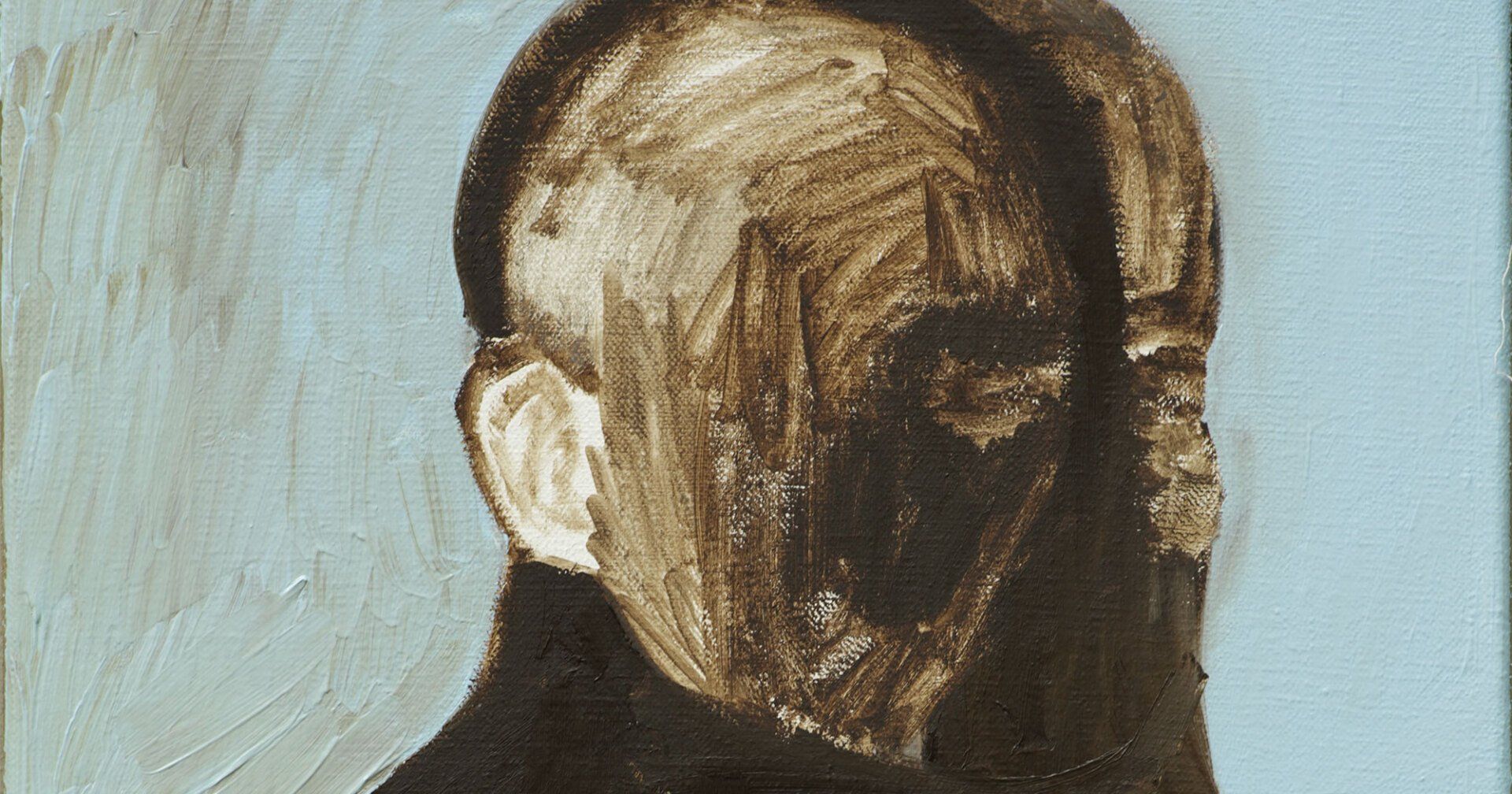 „Duplicato No. 2“ by Sebastian Bieniek (B1EN1EK), 2015. Oil on canvas, 70 cm. x 50 cm. Painting from the oeuvre of BieniekFace (Bieniek-Face) by the artist, part of „Duplicato“ series. „Duplicato No. 2“ by Sebastian Bieniek (B1EN1EK), 2015. Oil on canvas, 70 cm. x 50 cm. Painting from the oeuvre of BieniekFace (Bieniek-Face) by the artist, part of „Duplicato“ series.