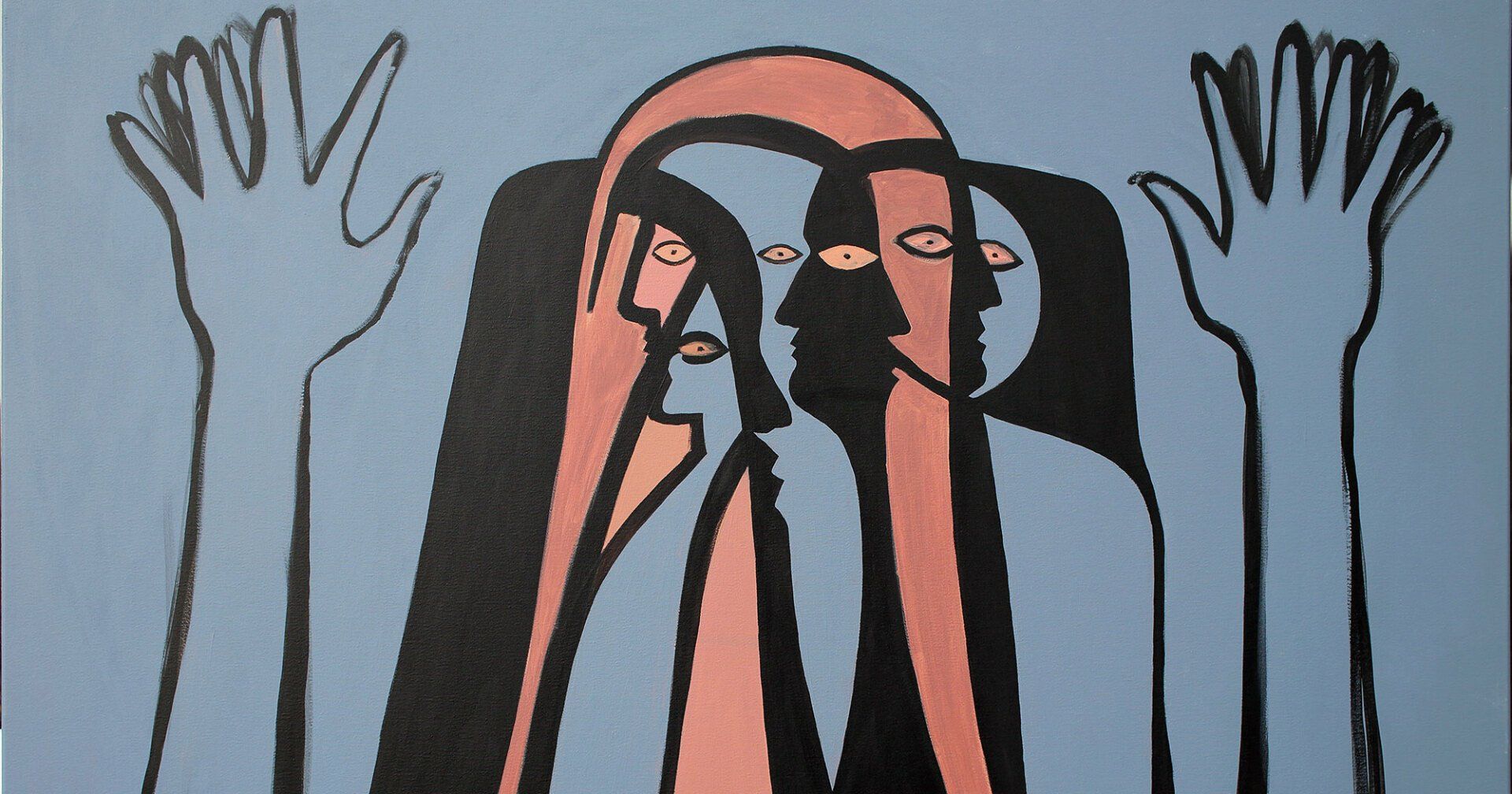 „Bicolor No. 6“ by Sebastian Bieniek (B1EN1EK), 2019. Acryl on canvas, 120 cm. x 150 cm. Painting from the series of „Bicolor No. 6“ by Sebastian Bieniek (B1EN1EK), 2019. Acryl on canvas, 120 cm. x 150 cm. Painting from the series of