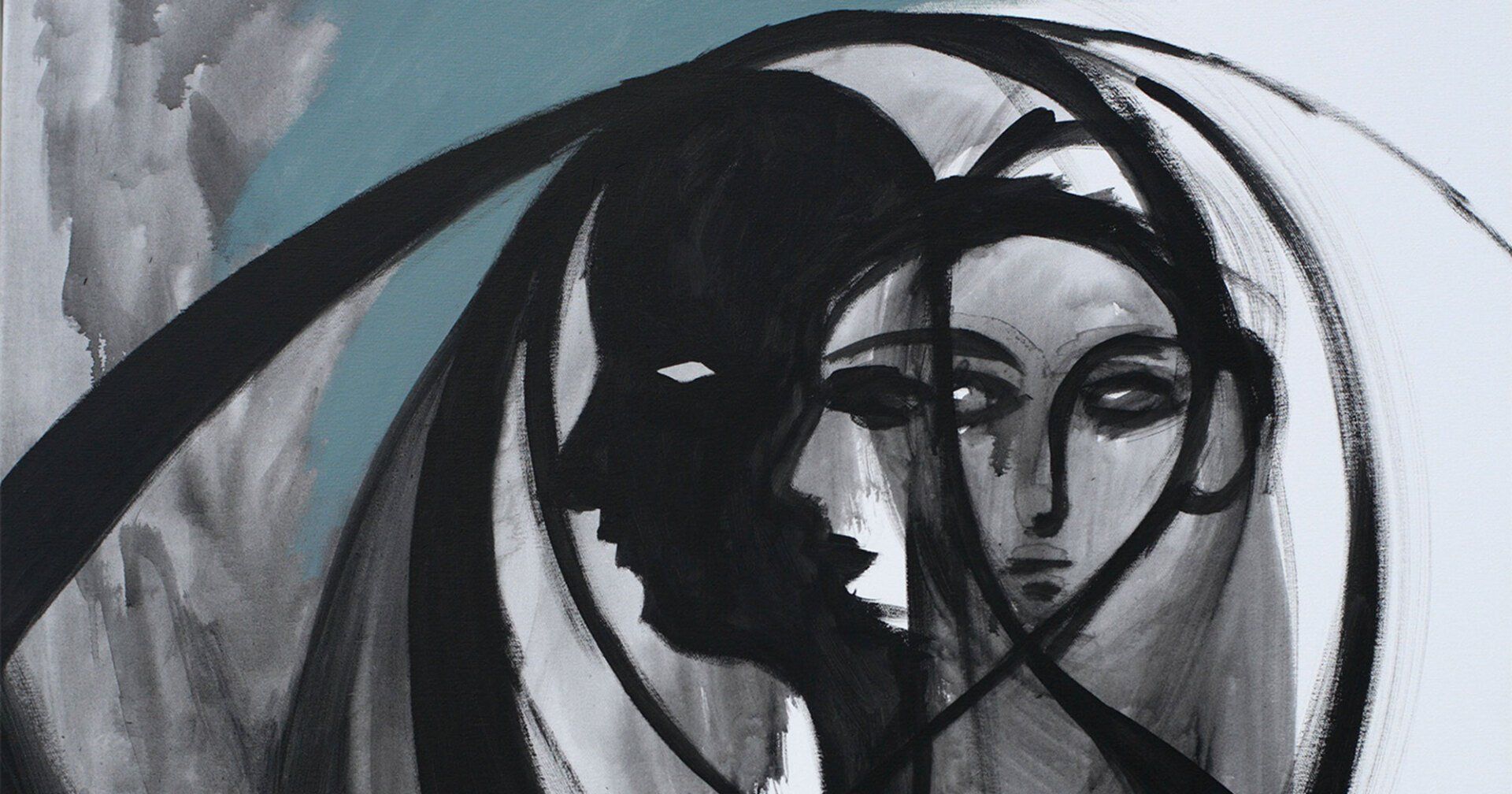 „Monolor No. 2“ by Sebastian Bieniek (B1EN1EK), 2019. Oil on canvas, 130 cm. x 100 cm. Painting from the „Monolor No. 2“ by Sebastian Bieniek (B1EN1EK), 2019. Oil on canvas, 130 cm. x 100 cm. Painting from the