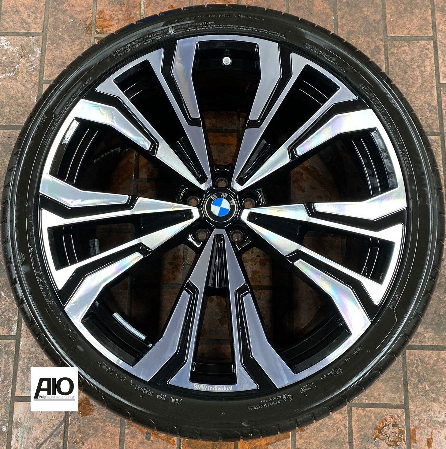 BMW Felgenreparatur 7916269+7916264 Felgen Glanzdrehen