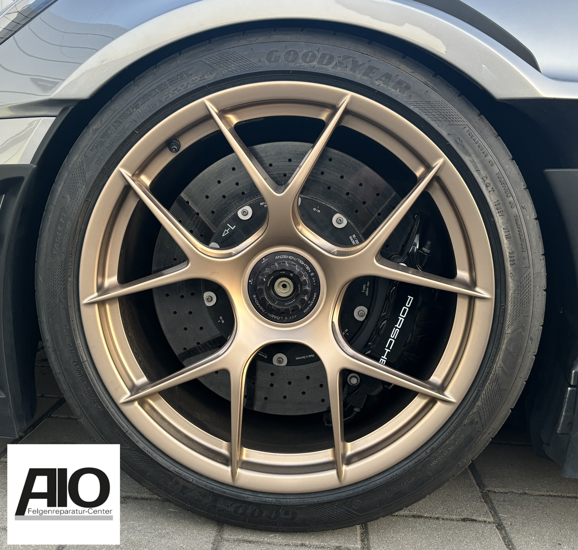 Porsche Felgenfarbe Felgenlack finden für eine Porschefelge