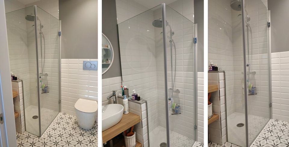 Frente de cocina en Cristal extraclaro - Color blanco