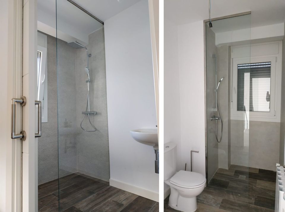 Frente de cocina en Cristal extraclaro - Color blanco