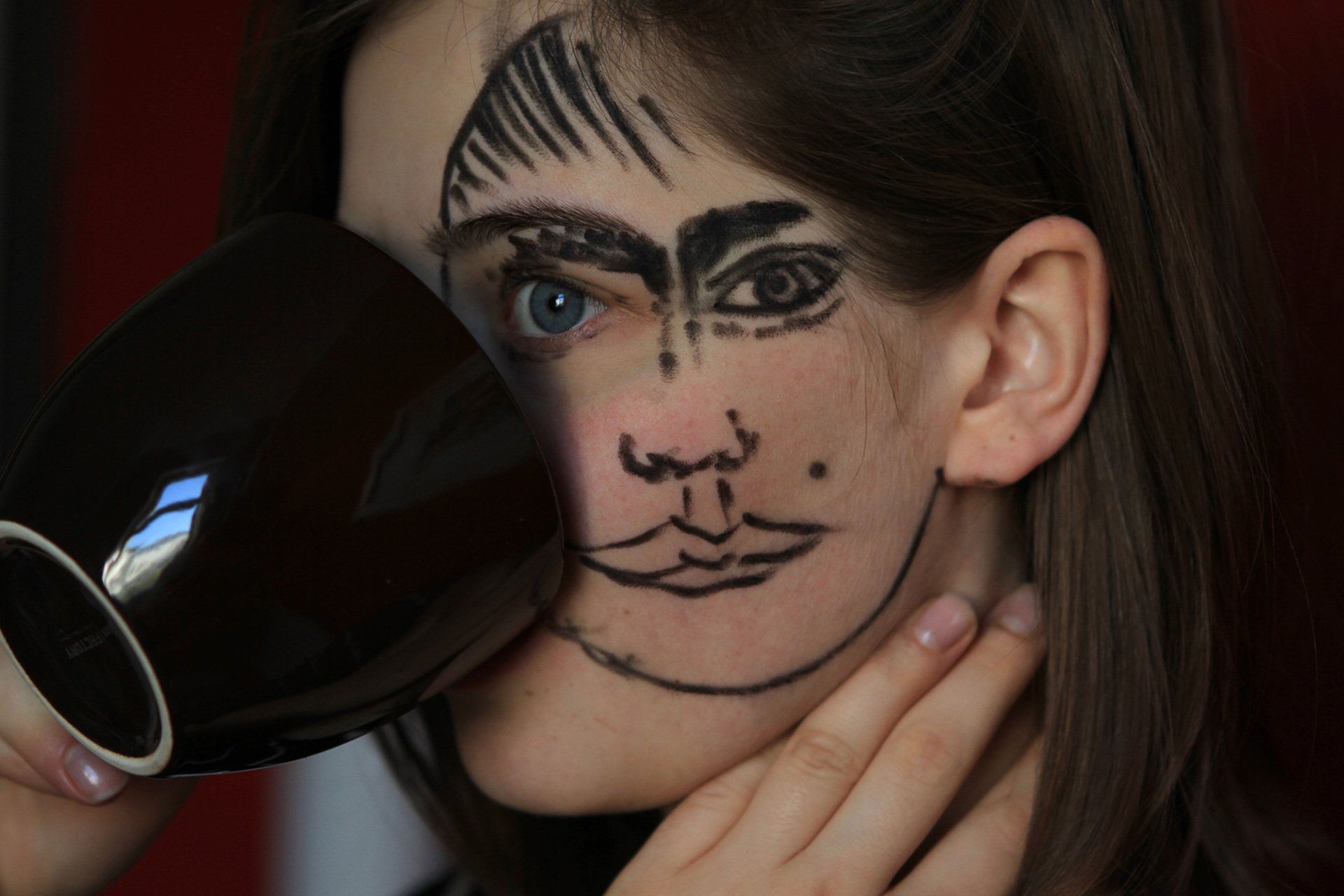 „Doublefaced No. 2“ by Sebastian Bieniek (B1EN1EK), 2013. Edition of 9 original photographs. 58 cm. x 83 cm. From the „Doublefaced“ series. Oeuvre of BieniekFace (Bieniek-Face). „Doublefaced No. 2“ by Sebastian Bieniek (B1EN1EK), 2013. Edition of 9 original photographs. 58 cm. x 83 cm. From the „Doublefaced“ series. Oeuvre of BieniekFace (Bieniek-Face).