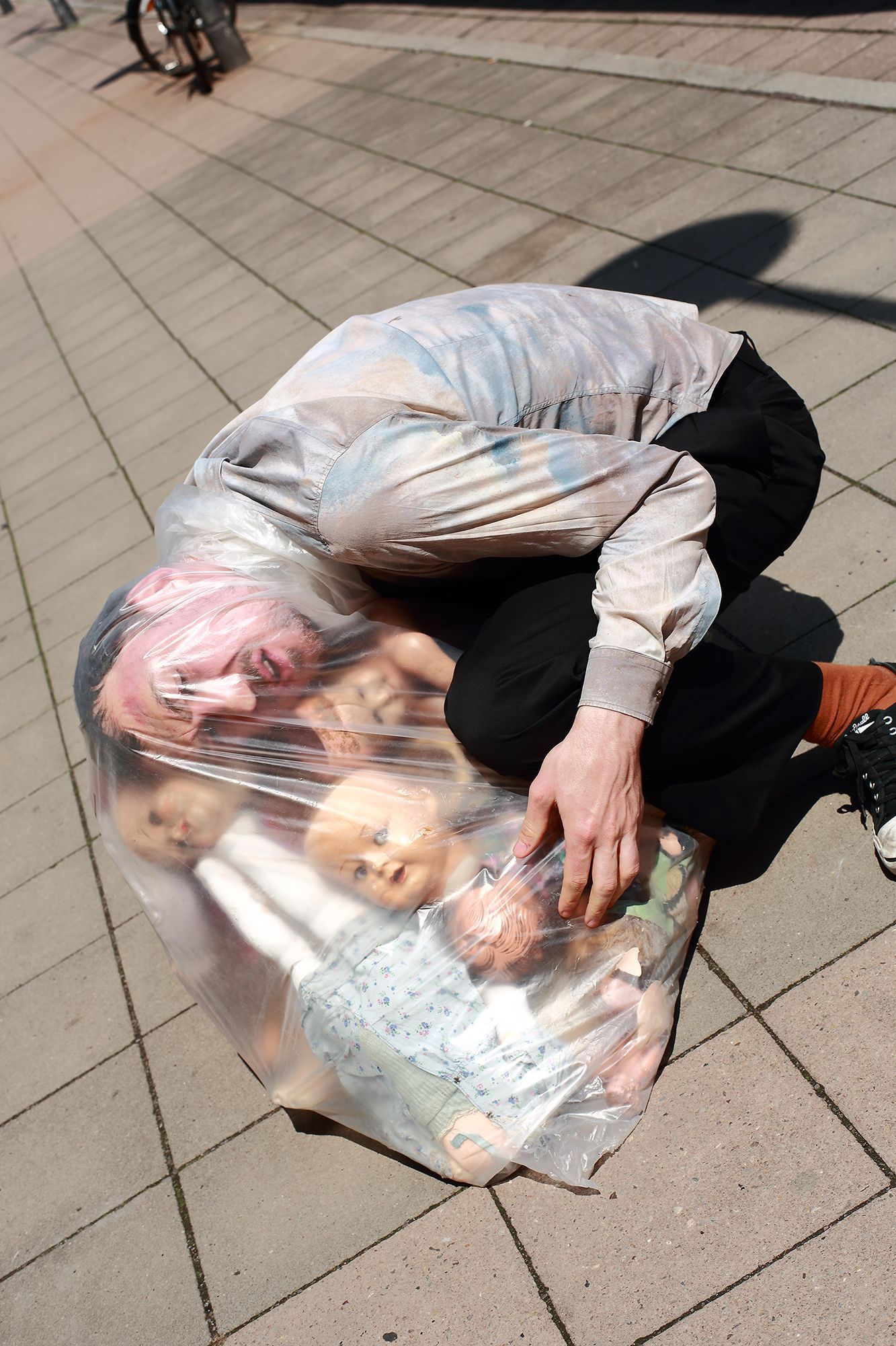 „Dollface No. 1“ by Sebastian Bieniek, 2017, Berlin. Model: (german actor) Lars Eidinger. „Dollface No. 1“ by Sebastian Bieniek, 2017, Berlin. Model: (german actor) Lars Eidinger.