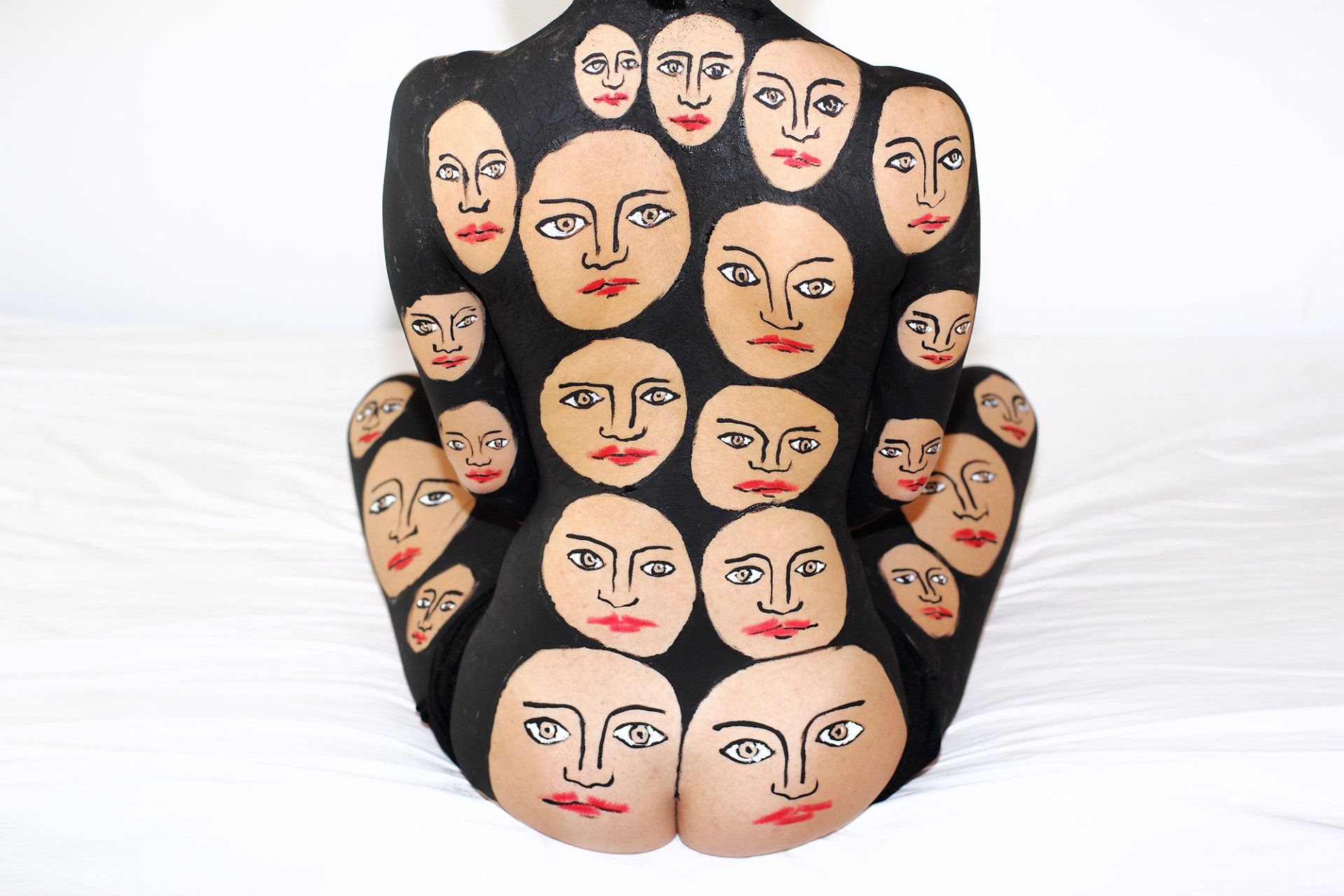 „Facebody No. 1“ by Sebastian Bieniek (B1EN1EK), 2018, Tehran (Iran). Edition of 9 original photographs. 67 cm. x 100 cm. From the „Facebody“ series. Oeuvre of Bieniek-Face & Bieniek-Body. „Facebody No. 1“ by Sebastian Bieniek (B1EN1EK), 2018, Tehran (Iran). Edition of 9 original photographs. 67 cm. x 100 cm. From the „Facebody“ series. Oeuvre of Bieniek-Face & Bieniek-Body.