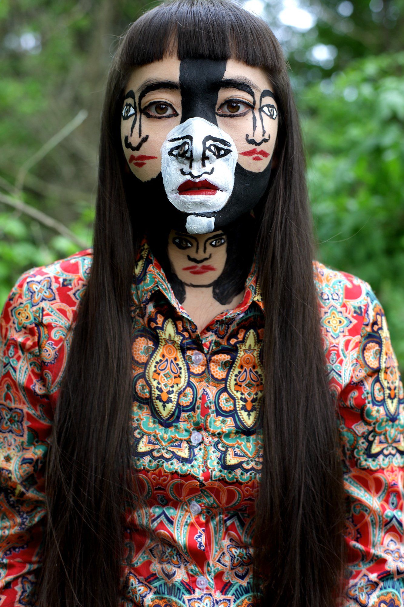 „Multifaced No. 1“ by Sebastian Bieniek (B1EN1EK), 2018, Berlin (Germany). Model: Zoljargal Enkh-Amgalan. Edition of 9 original photographs. 100 cm. x 67 cm. From the „Multifaced“ series. Oeuvre of Bieniek-Face. „Multifaced No. 1“ by Sebastian Bieniek (B1EN1EK), 2018, Berlin (Germany). Model: Zoljargal Enkh-Amgalan. Edition of 9 original photographs. 100 cm. x 67 cm. From the „Multifaced“ series. Oeuvre of Bieniek-Face.