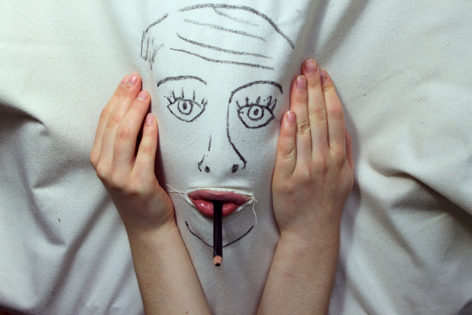 Man On Canvas No. 2 Man On Canvas No. 2