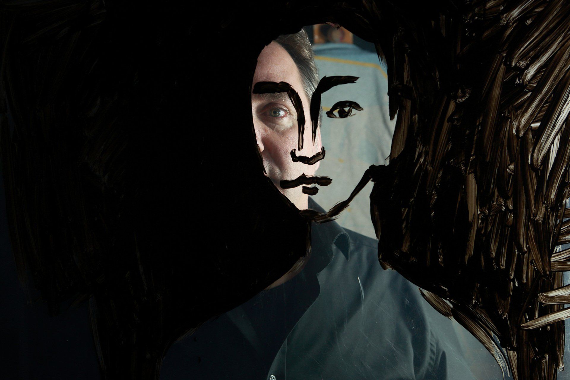 „Face in Face No. 2“ by Sebastian Bieniek (B1EN1EK), 2016. Edition of 9 original photographs. 67 cm. x 100 cm. From „Face in Face“ series. Model: Dee Bee Smith. Oeuvre of BieniekFace (Bieniek-Face). „Face in Face No. 2“ by Sebastian Bieniek (B1EN1EK), 2016. Edition of 9 original photographs. 67 cm. x 100 cm. From „Face in Face“ series. Model: Dee Bee Smith. Oeuvre of BieniekFace (Bieniek-Face).