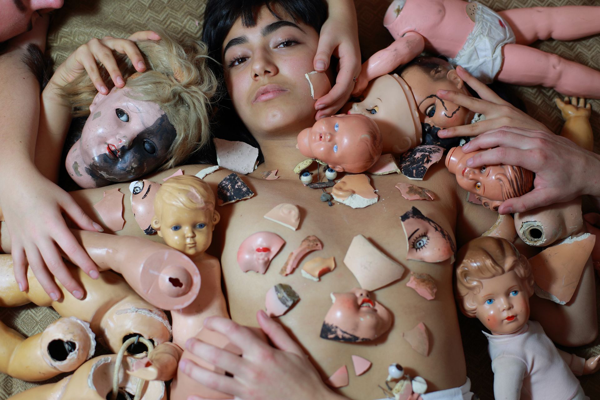 „Dollface No. 2“ by Sebastian Bieniek, 2017, Berlin. Model: (german actor) Lars Eidinger. „Dollface No. 2“ by Sebastian Bieniek, 2017, Berlin. Model: (german actor) Lars Eidinger.