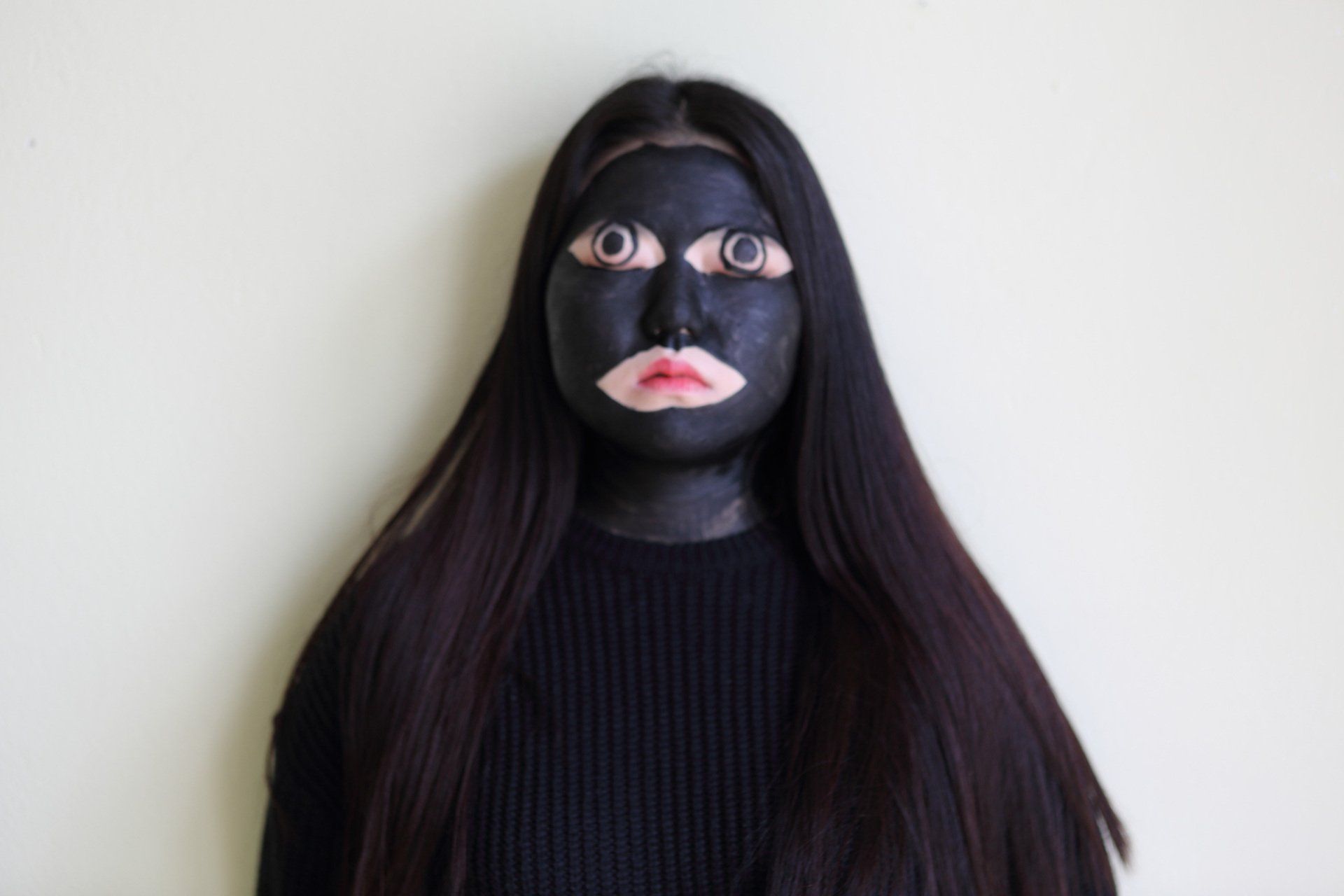 „The Mask No. 2“ by Sebastian Bieniek (B1EN1EK), 2015. Edition of 9 original photographs. 67 cm. x 100 cm. From „The Mask“ series. Oeuvre of BieniekFace (Bieniek-Face).