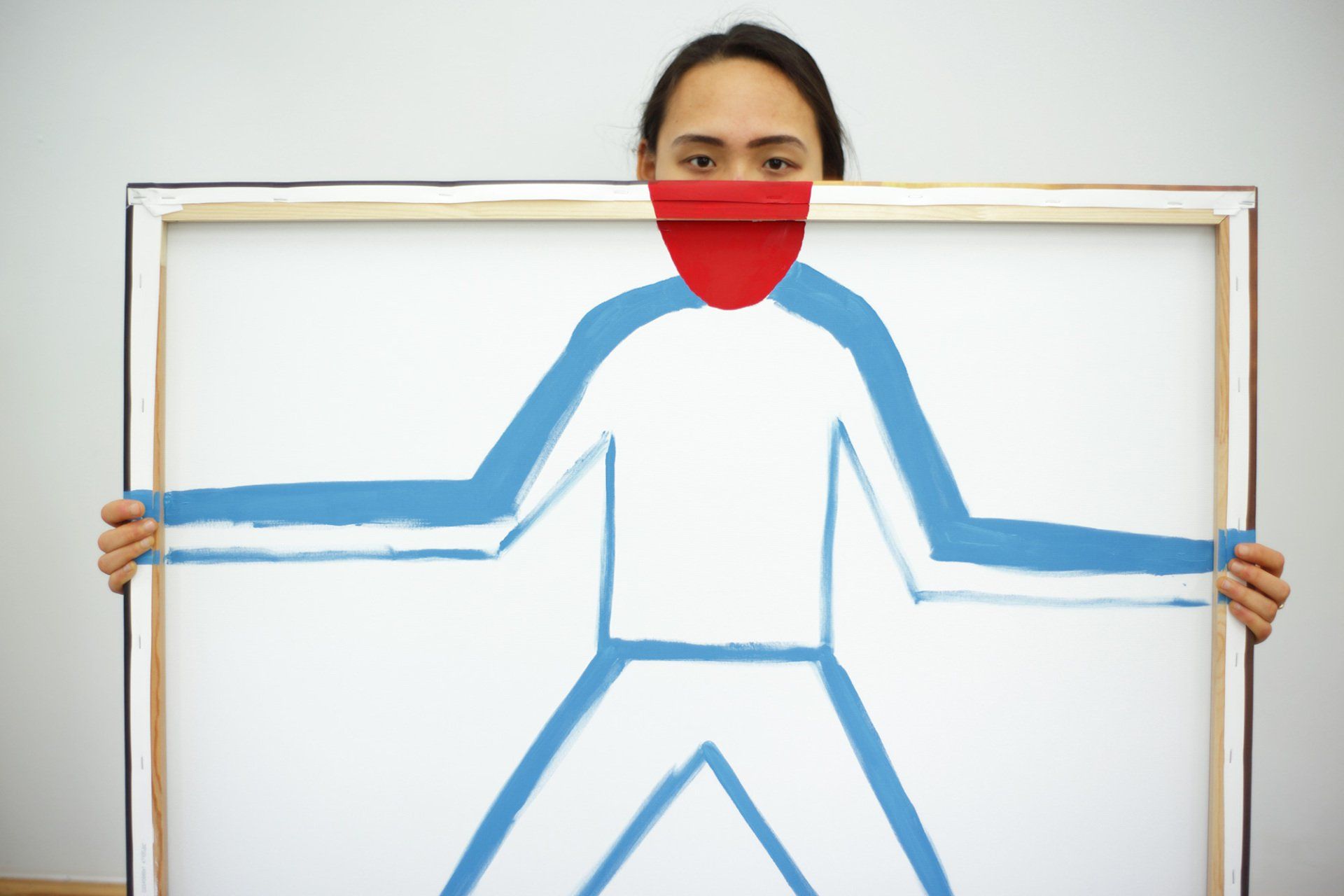 „Halfredface No. 2“ by Sebastian Bieniek (B1EN1EK), 2018, Berlin (Germany). Edition of 9 original photographs. 67 cm. x 100 cm. From the „Halfredface“ series. Oeuvre of Bieniek-Face (BieniekFace). „Halfredface No. 2“ by Sebastian Bieniek (B1EN1EK), 2018, Berlin (Germany). Edition of 9 original photographs. 67 cm. x 100 cm. From the „Halfredface“ series. Oeuvre of Bieniek-Face (BieniekFace).