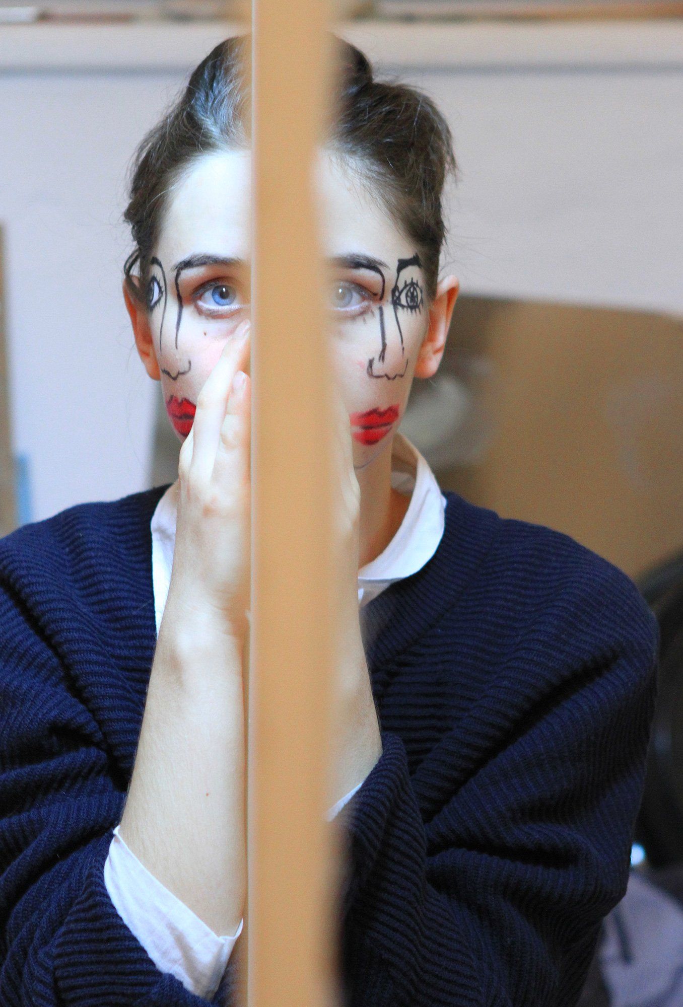 „Doublefaced No. 32“ by Sebastian Bieniek (B1EN1EK), 2013. Edition of 9 original photographs. 58 cm. x 42 cm. From the „Doublefaced“ series. Oeuvre of BieniekFace (Bieniek-Face). „Doublefaced No. 32“ by Sebastian Bieniek (B1EN1EK), 2013. Edition of 9 original photographs. 58 cm. x 42 cm. From the „Doublefaced“ series. Oeuvre of BieniekFace (Bieniek-Face).