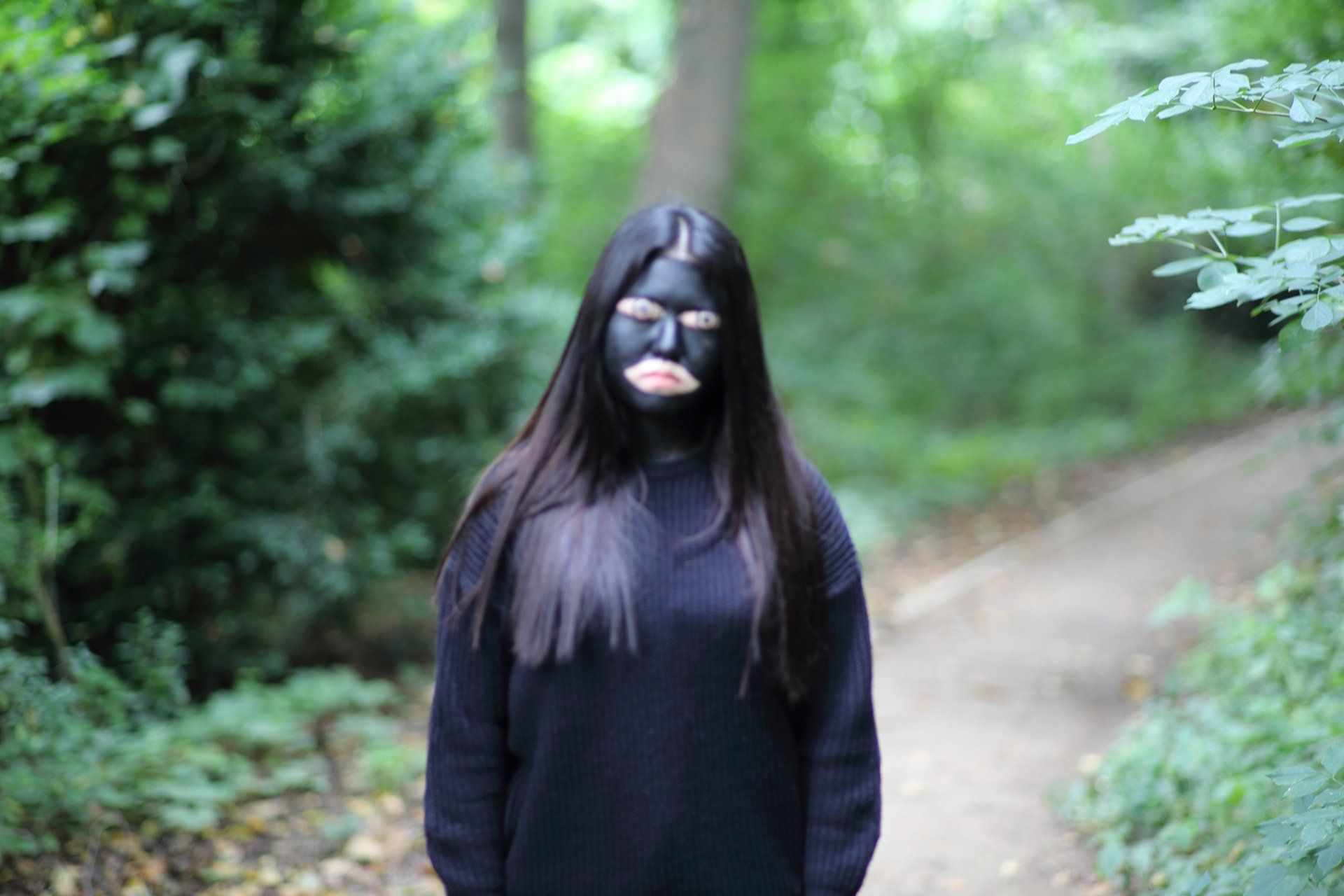 „The Mask No. 4“ by Sebastian Bieniek (B1EN1EK), 2015. Edition of 9 original photographs. 67 cm. x 100 cm. From „The Mask“ series. Oeuvre of BieniekFace (Bieniek-Face). „The Mask No. 4“ by Sebastian Bieniek (B1EN1EK), 2015. Edition of 9 original photographs. 67 cm. x 100 cm. From „The Mask“ series. Oeuvre of BieniekFace (Bieniek-Face).