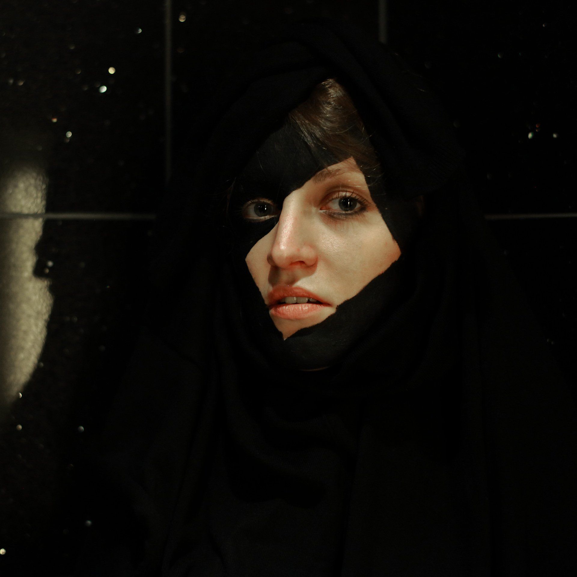 „Halfface No. 5“ by Sebastian Bieniek (B1EN1EK), 2016, Berlin (Germany). Model: Joanna Hoppe. Oeuvre of Bieniek-Face. Edition of 9 original photographs. 67 cm. x 67 cm. From the „Halfface“ series. Oeuvre of Bieniek-Face. „Halfface No. 5“ by Sebastian Bieniek (B1EN1EK), 2016, Berlin (Germany). Model: Joanna Hoppe. Oeuvre of Bieniek-Face. Edition of 9 original photographs. 67 cm. x 67 cm. From the „Halfface“ series. Oeuvre of Bieniek-Face.