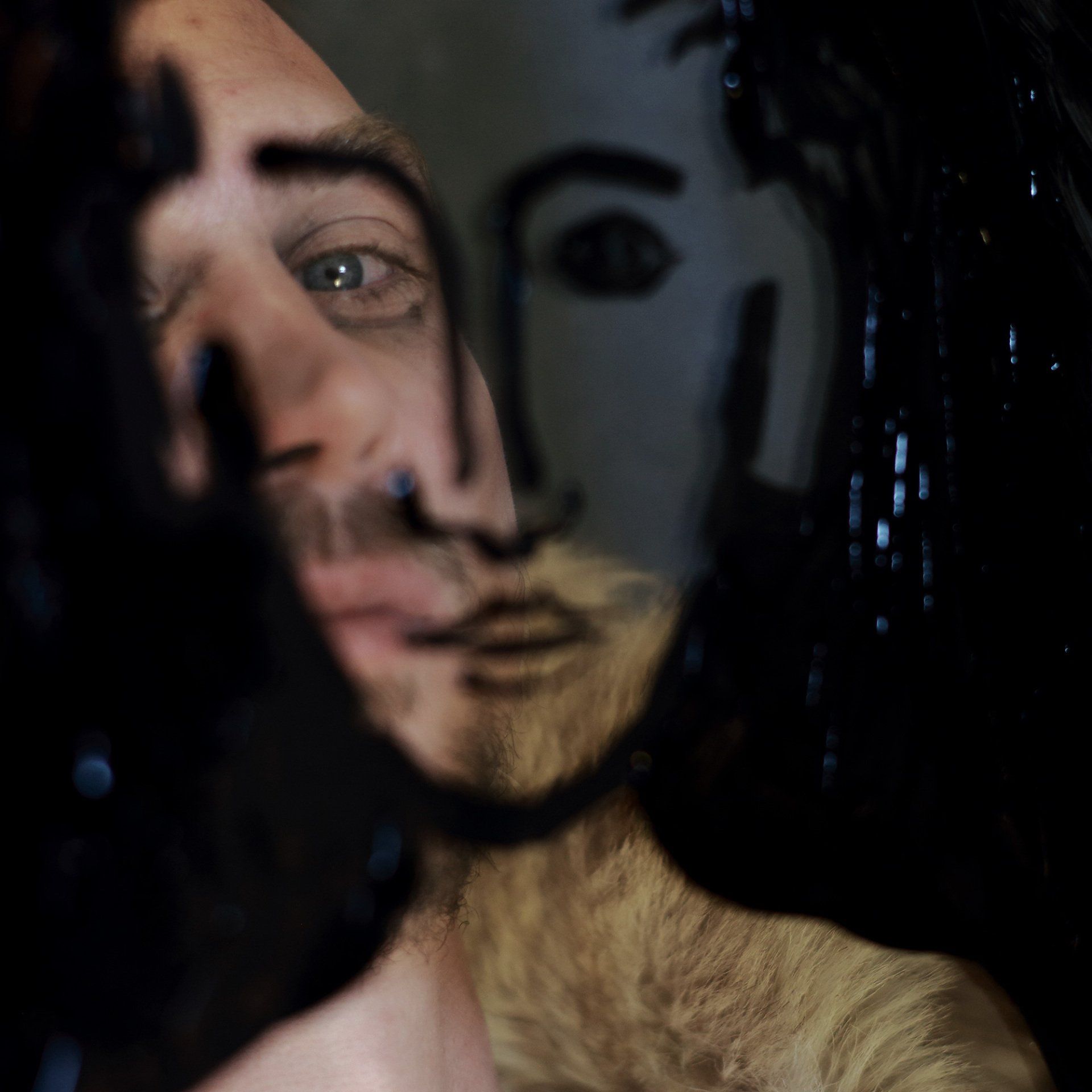 „Face in Face No. 5“ by Sebastian Bieniek (B1EN1EK), 2016. Edition of 9 original photographs. 67 cm. x 67 cm. From „Face in Face“ series. Model: Lars Eidinger. Oeuvre of BieniekFace (Bieniek-Face). „Face in Face No. 5“ by Sebastian Bieniek (B1EN1EK), 2016. Edition of 9 original photographs. 67 cm. x 67 cm. From „Face in Face“ series. Model: Lars Eidinger. Oeuvre of BieniekFace (Bieniek-Face).