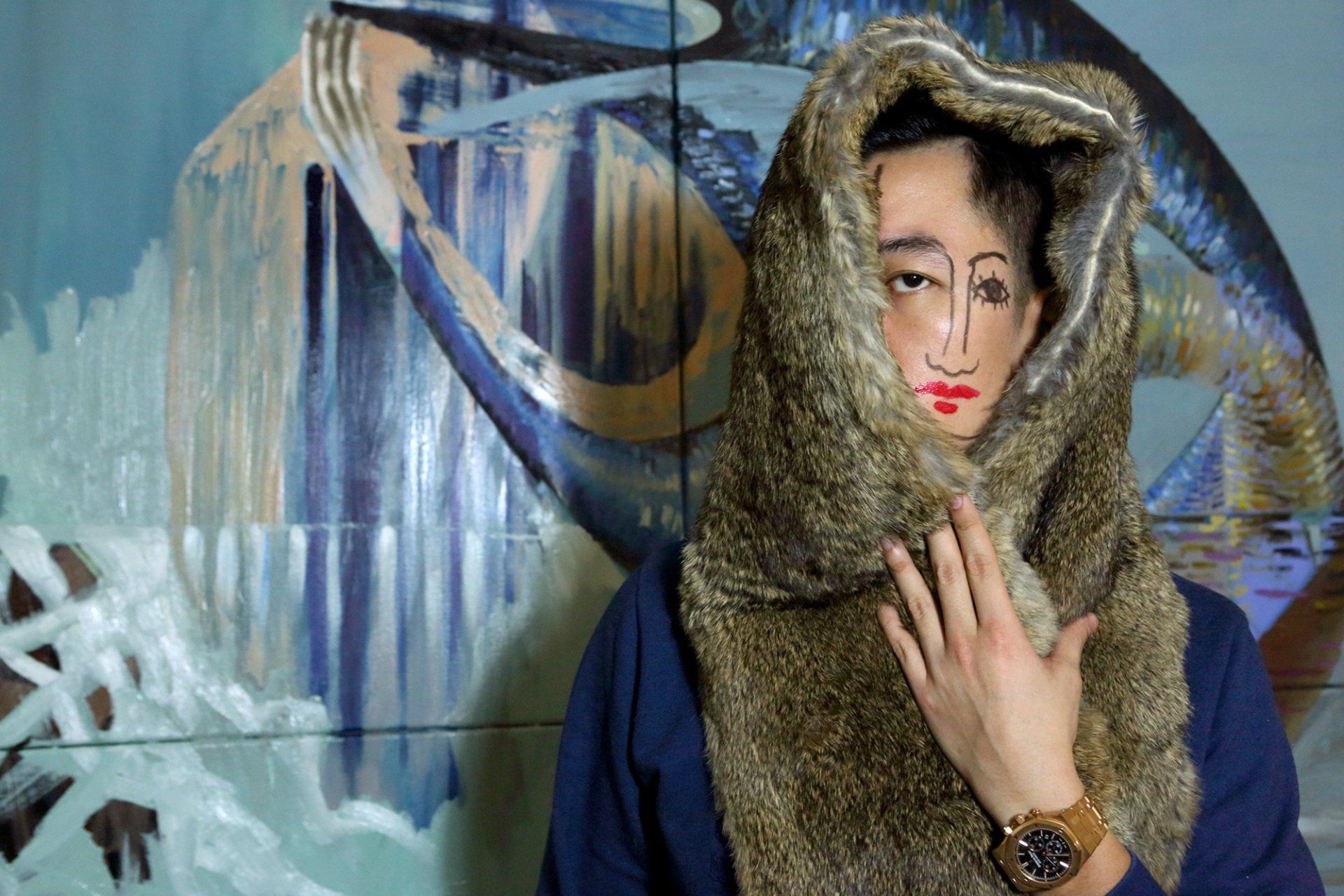 „Doublefaced No. 53“ by Sebastian Bieniek (B1EN1EK), 2015. Edition of 9 original photographs. 67 cm. x 100 cm. From the „Doublefaced 2015“ series. Oeuvre of BieniekFace (Bieniek-Face). „Doublefaced No. 53“ by Sebastian Bieniek (B1EN1EK), 2015. Edition of 9 original photographs. 67 cm. x 100 cm. From the „Doublefaced 2015“ series. Oeuvre of BieniekFace (Bieniek-Face).