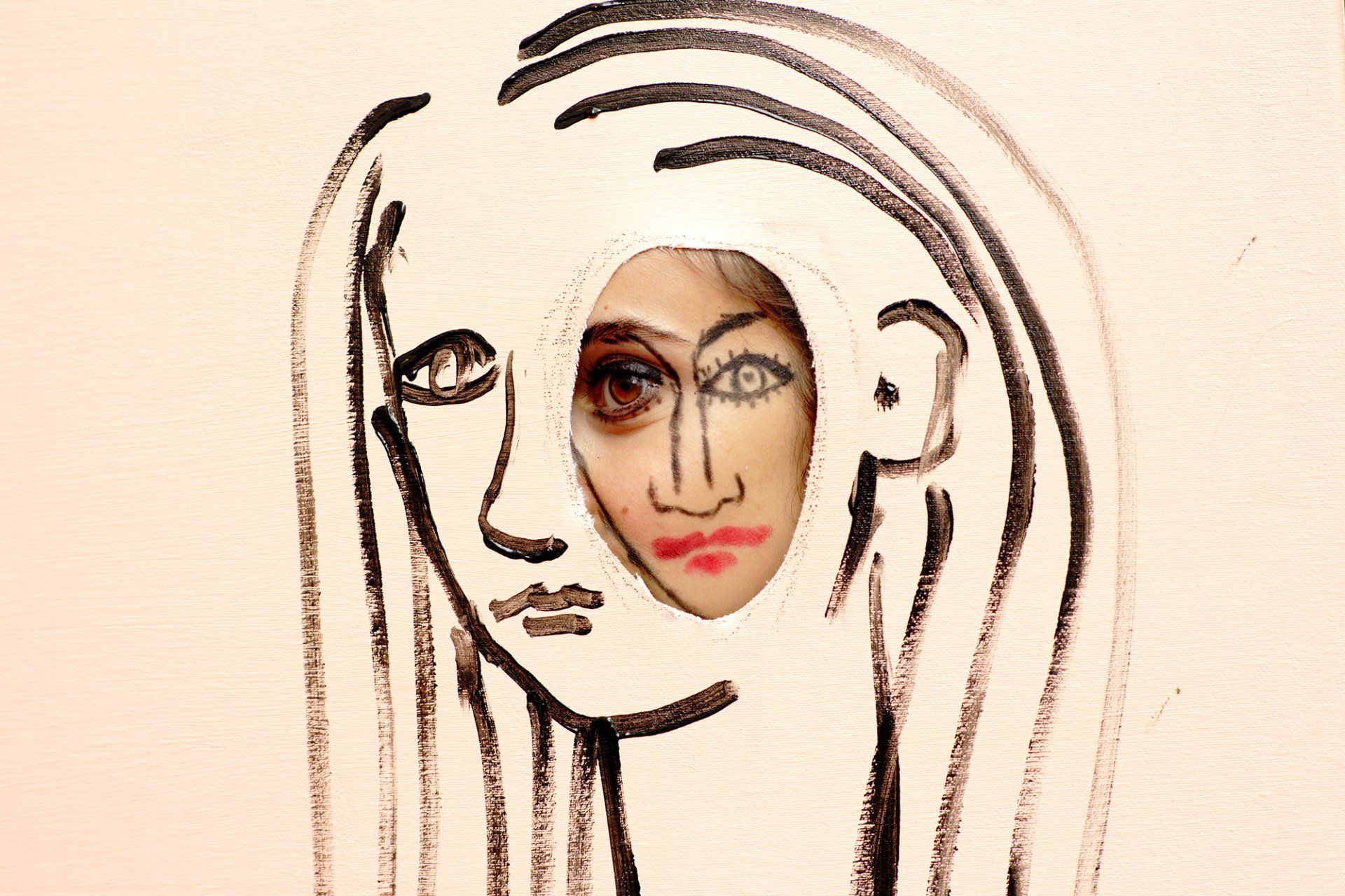 „Doublefaced No. 60“ by Sebastian Bieniek (B1EN1EK), 2015. Edition of 9 original photographs. 67 cm. x 100 cm. From the „Doublefaced 2015“ series. Oeuvre of BieniekFace (Bieniek-Face). „Doublefaced No. 60“ by Sebastian Bieniek (B1EN1EK), 2015. Edition of 9 original photographs. 67 cm. x 100 cm. From the „Doublefaced 2015“ series. Oeuvre of BieniekFace (Bieniek-Face).