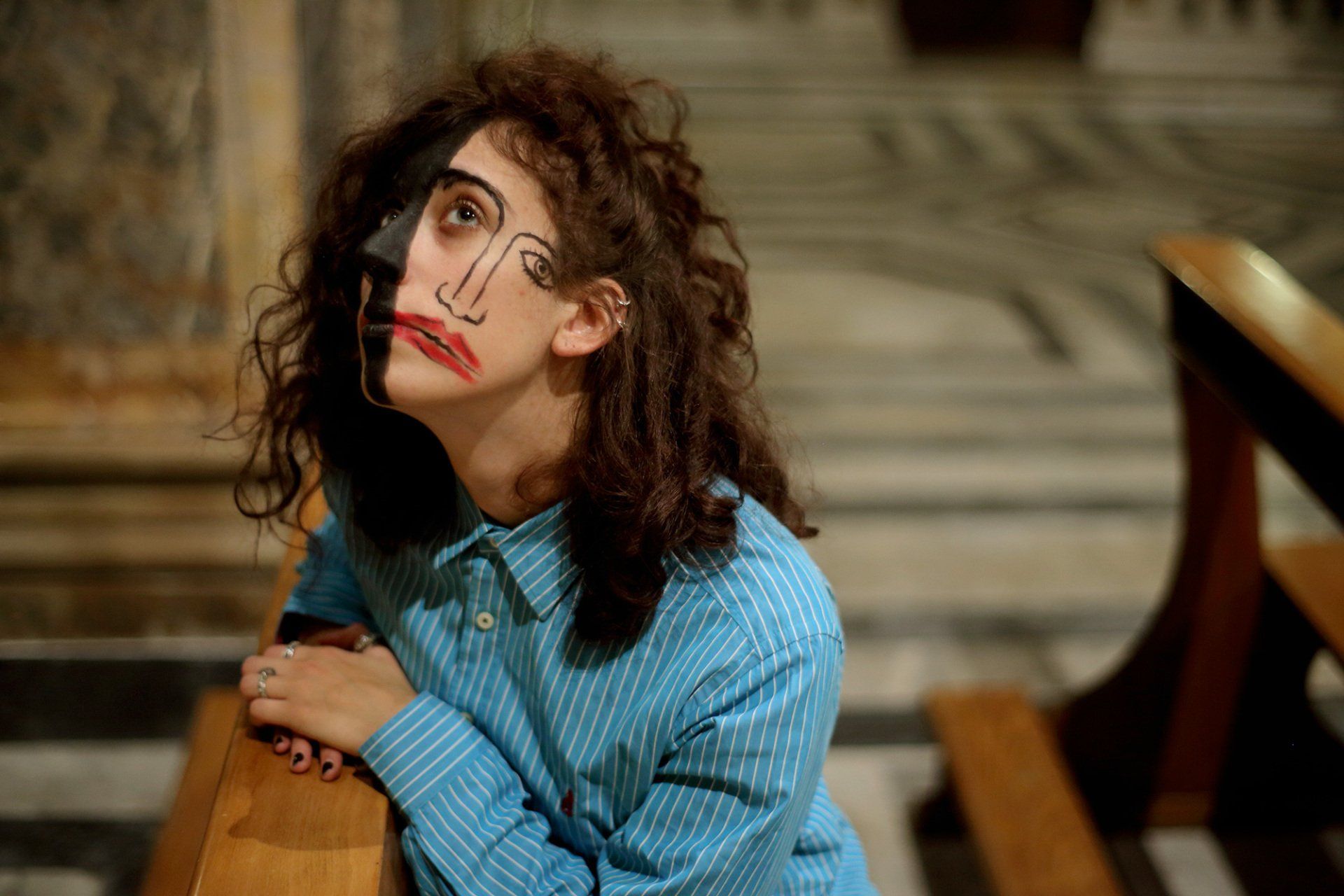 „Fakeface No. 8“ by Sebastian Bieniek (B1EN1EK), 2017, Rome (Italy). Edition of 9 original photographs. 67 cm. x 100 cm. From the „Fakeface“ series. Oeuvre of BieniekFace (Bieniek-Face). „Fakeface No. 8“ by Sebastian Bieniek (B1EN1EK), 2017, Rome (Italy). Edition of 9 original photographs. 67 cm. x 100 cm. From the „Fakeface“ series. Oeuvre of BieniekFace (Bieniek-Face).